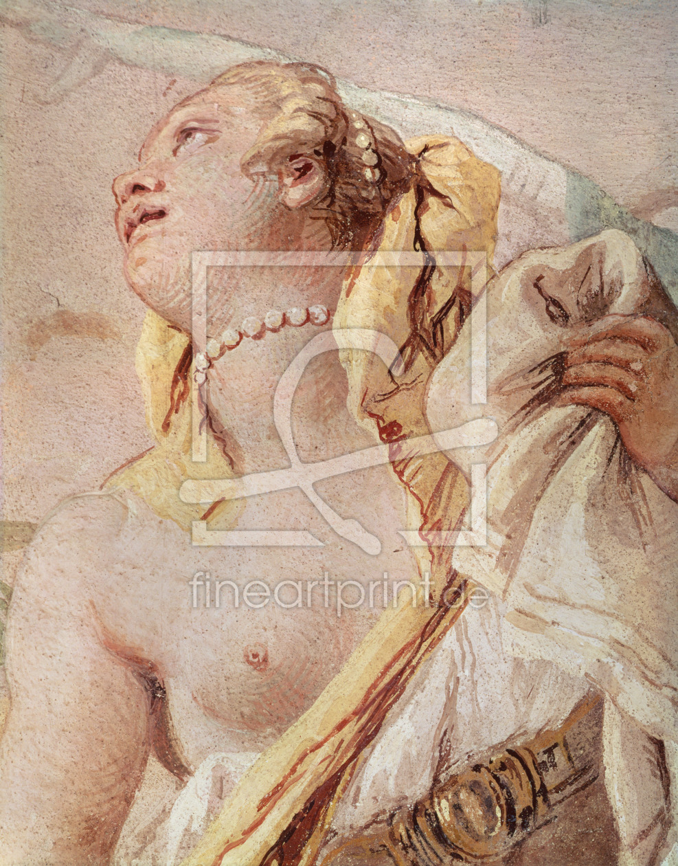 Bild-Nr.: 31002428 Rinaldo Abandoning Armida, detail of Armida, from 'Gerusalemme Liberata' by Torq Bild-Nr.: 31002428 Rinaldo Abandoning Armida, detail of Armida, from 'Gerusalemme Liberata' by Torq erstellt von Tiepolo, Giovanni Battista (Giambattista)