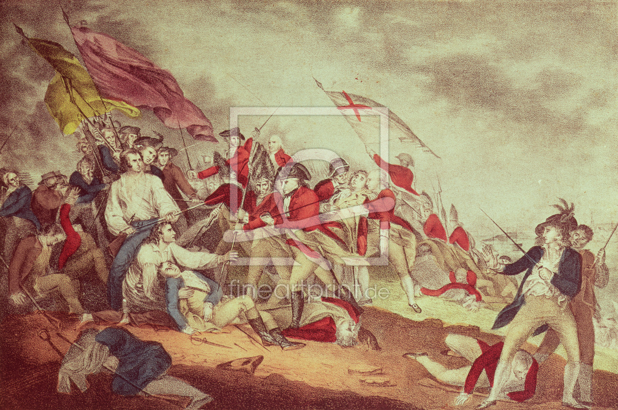 Bild-Nr.: 31002432 Battle at Bunker's Hill Bild-Nr.: 31002432 Battle at Bunker's Hill erstellt von Currier, Nathaniel and Ives, J.M.
