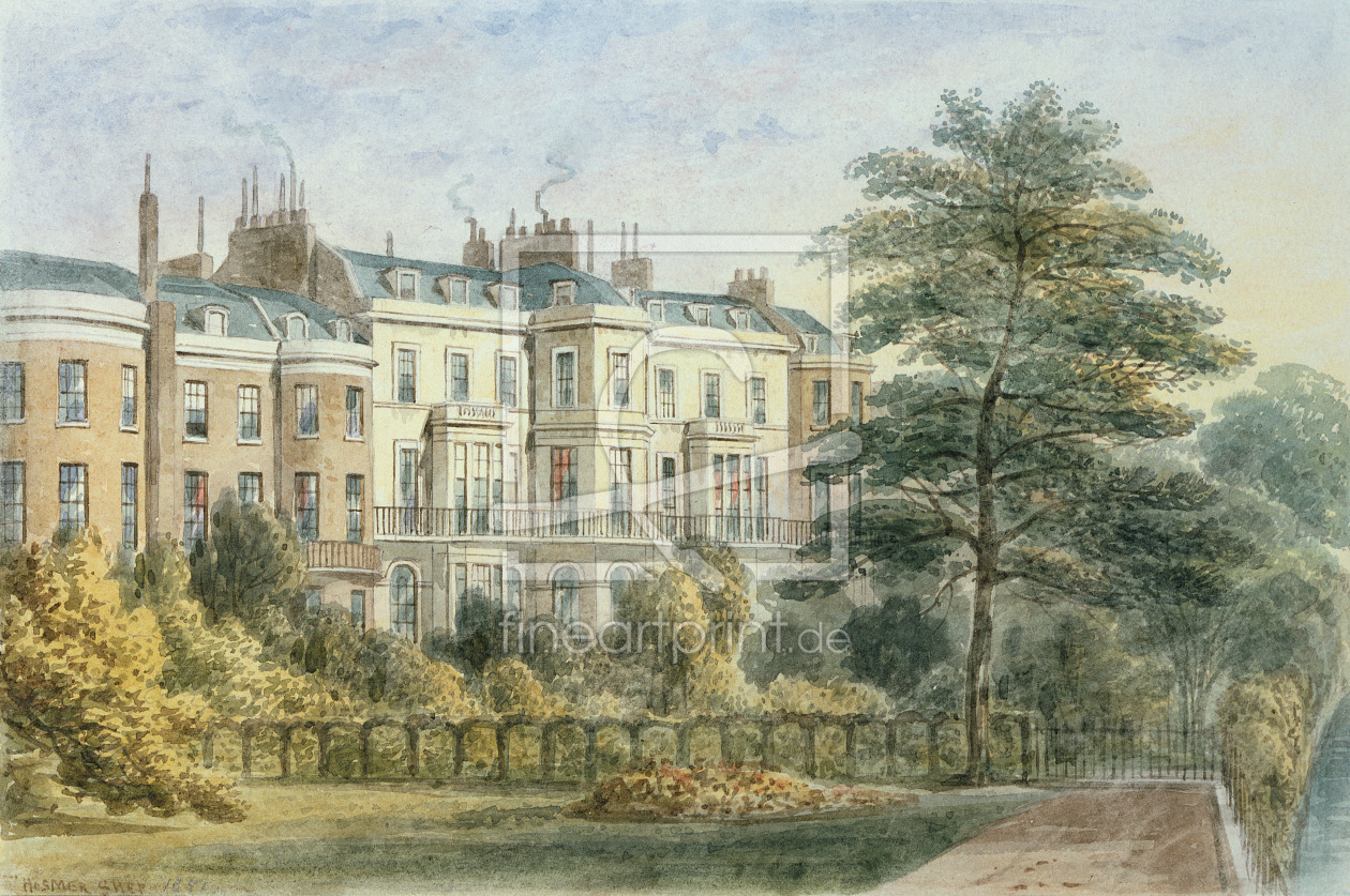 Bild-Nr.: 31002469 East front of Sir Robert Peel's House in Privy Garden 1851 Bild-Nr.: 31002469 East front of Sir Robert Peel's House in Privy Garden 1851 erstellt von Shepherd, Thomas Hosmer