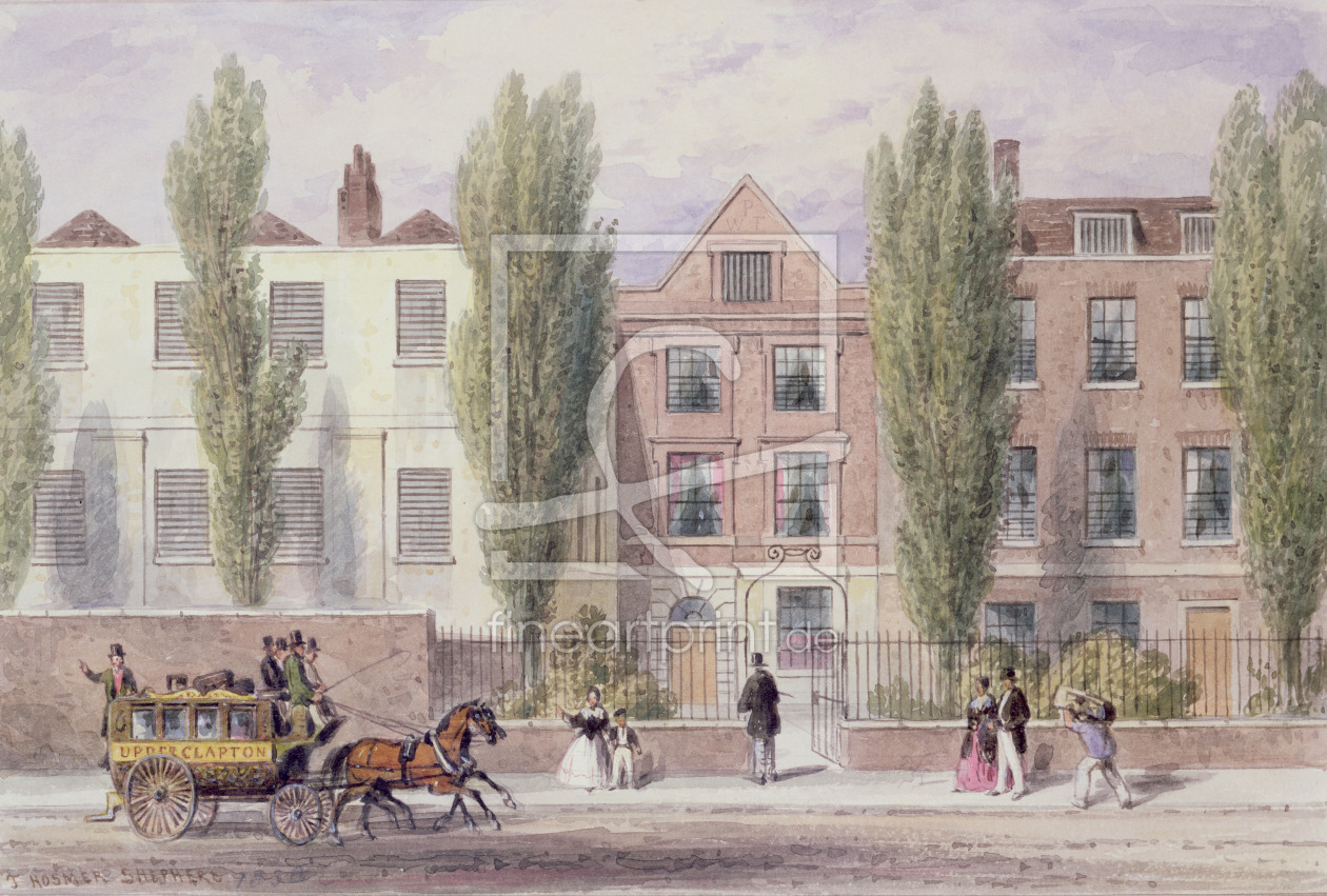 Bild-Nr.: 31002470 Fisher's House, Lower Street, Islington, 1838 erstellt von Shepherd, Thomas Hosmer