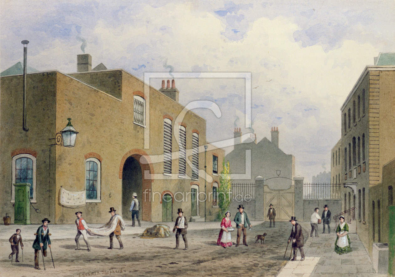 Bild-Nr.: 31002479 St. Thomas's Hospital, Southwark, London erstellt von Shepherd, Thomas Hosmer