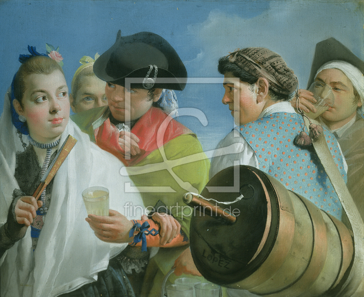 Bild-Nr.: 31002486 The Lemonade Seller erstellt von Tiepolo, Lorenzo Baldissera