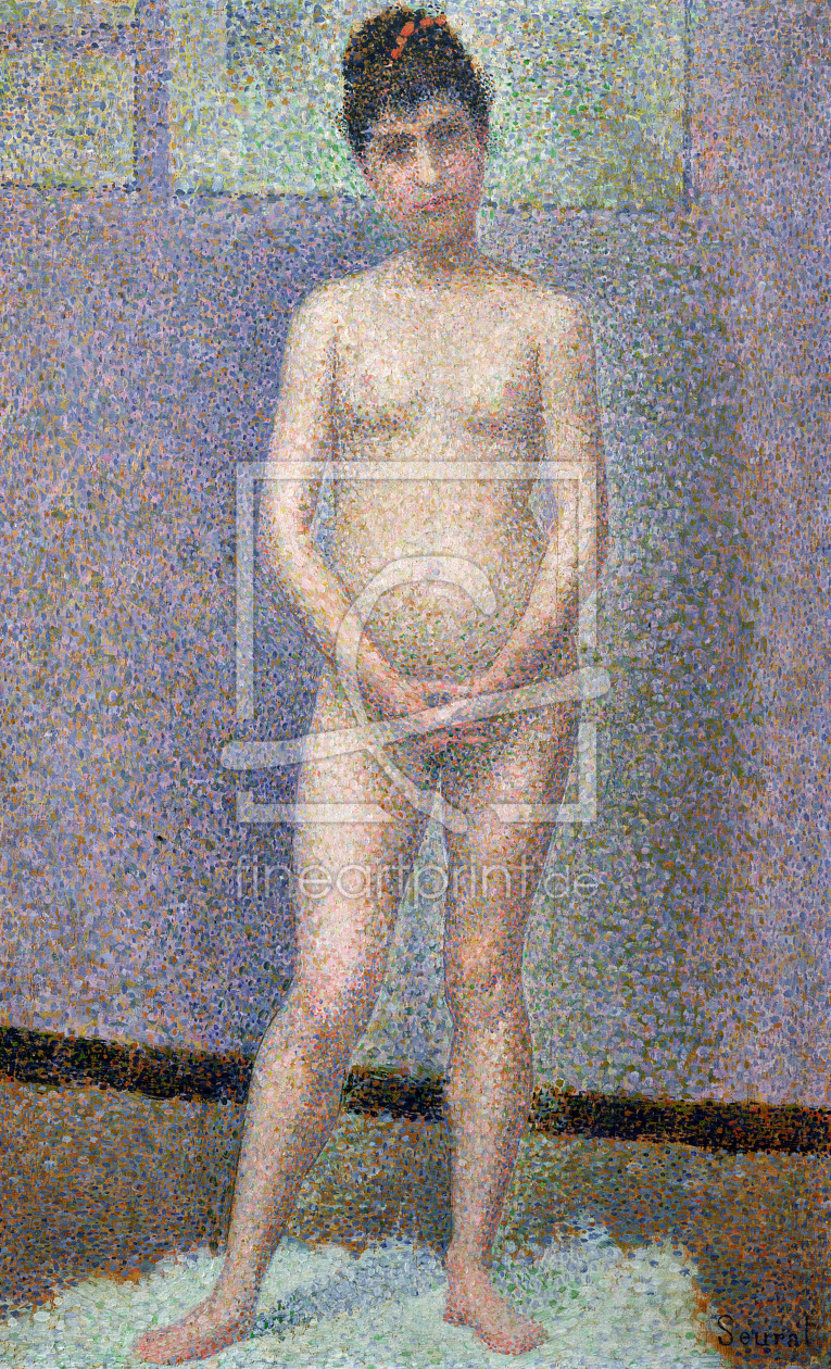 Bild-Nr.: 31002508 Model from the Front, 1886-7 Bild-Nr.: 31002508 Model from the Front, 1886-7 erstellt von Seurat, Georges Pierre