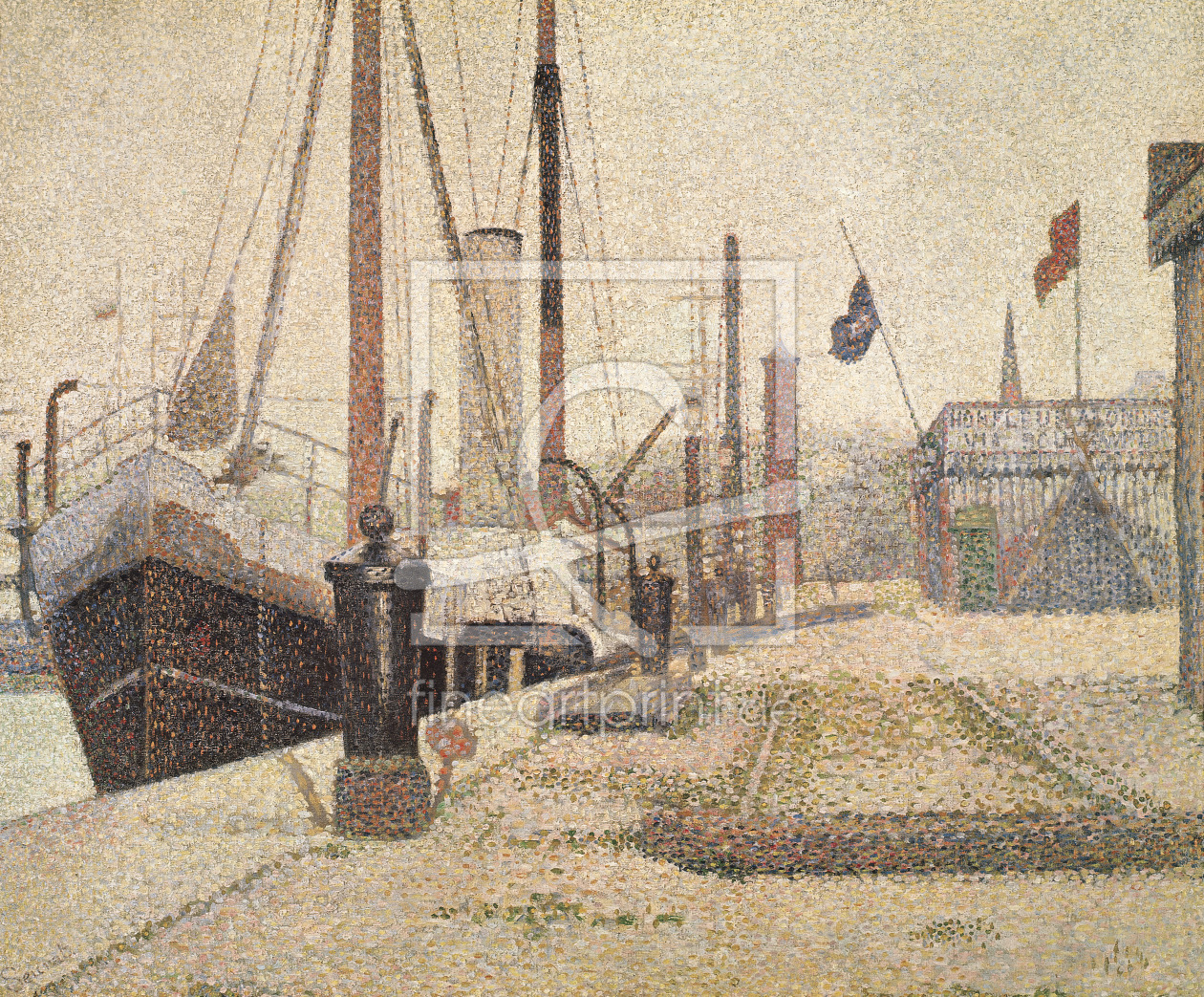 Bild-Nr.: 31002512 La Maria at Honfleur, 1886 erstellt von Seurat, Georges Pierre