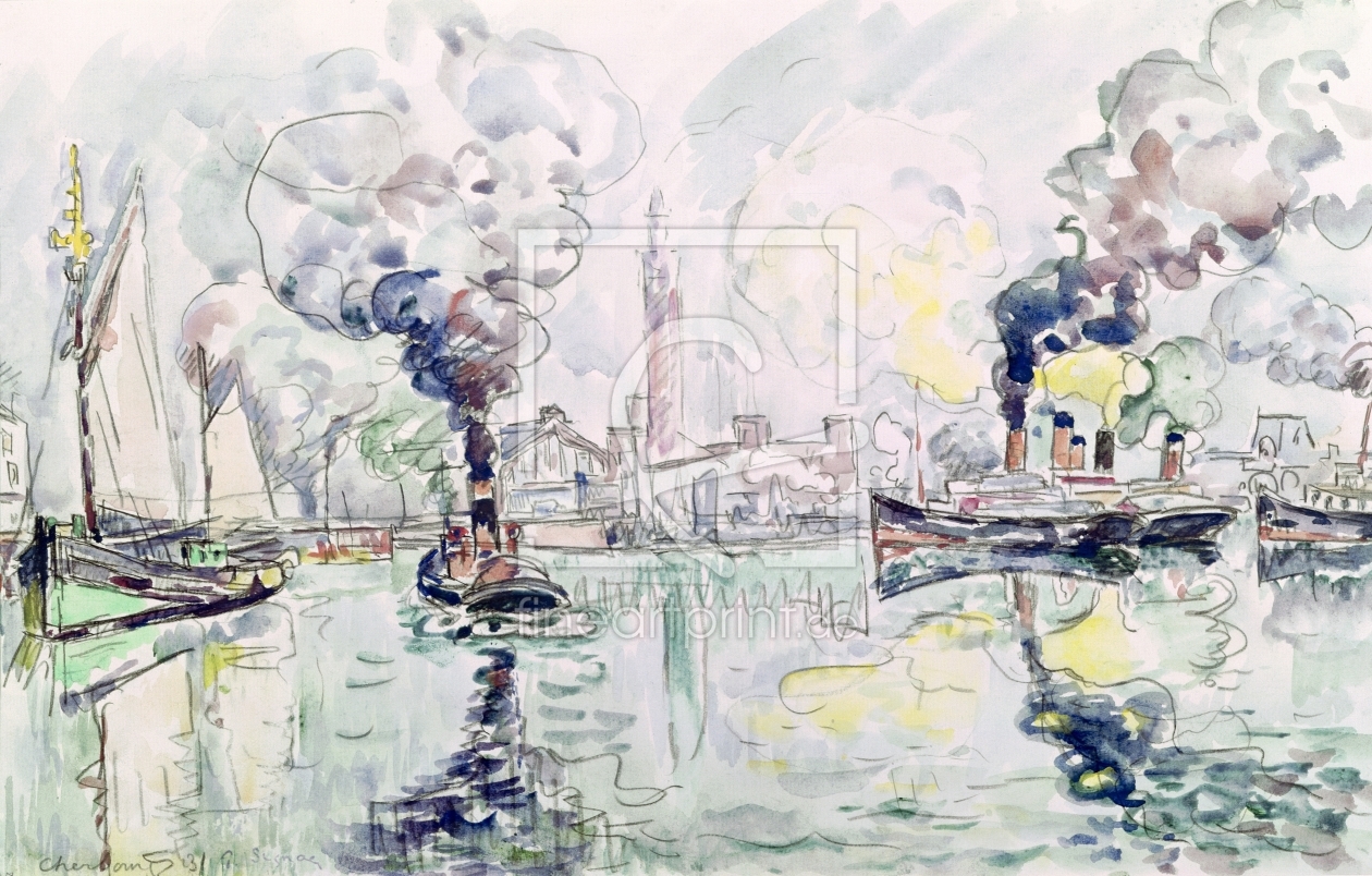 Bild-Nr.: 31002523 Cherbourg, 1931 Bild-Nr.: 31002523 Cherbourg, 1931 erstellt von Signac, Paul