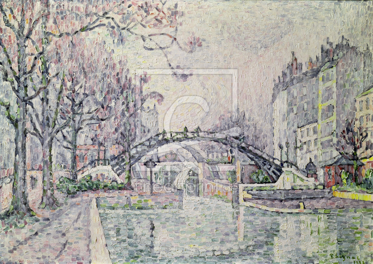 Bild-Nr.: 31002533 The Canal Saint-Martin, 1933 erstellt von Signac, Paul
