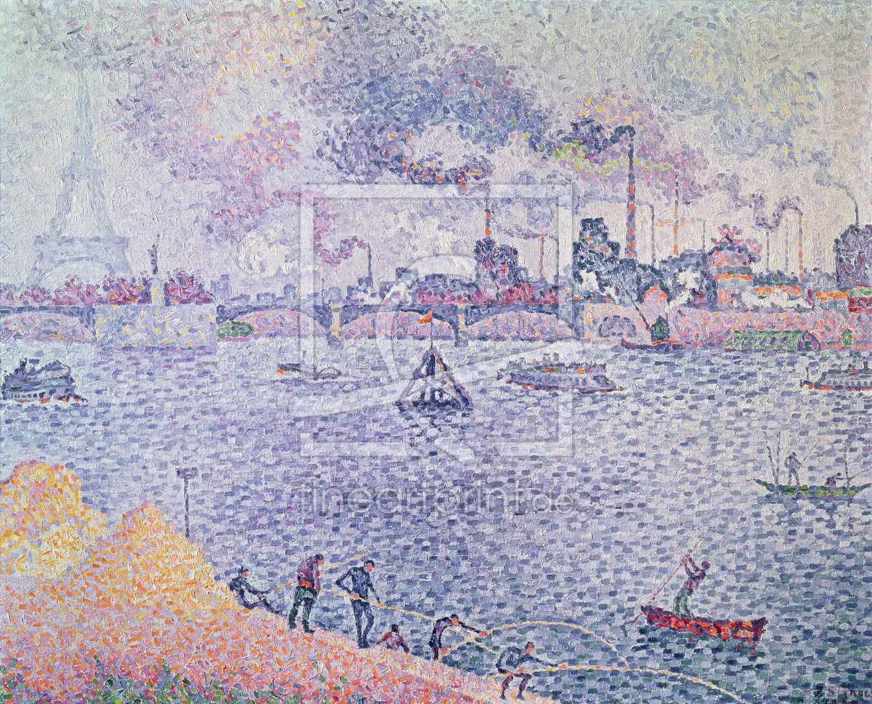 Bild-Nr.: 31002535 The Seine, Grenelle, 1899 erstellt von Signac, Paul