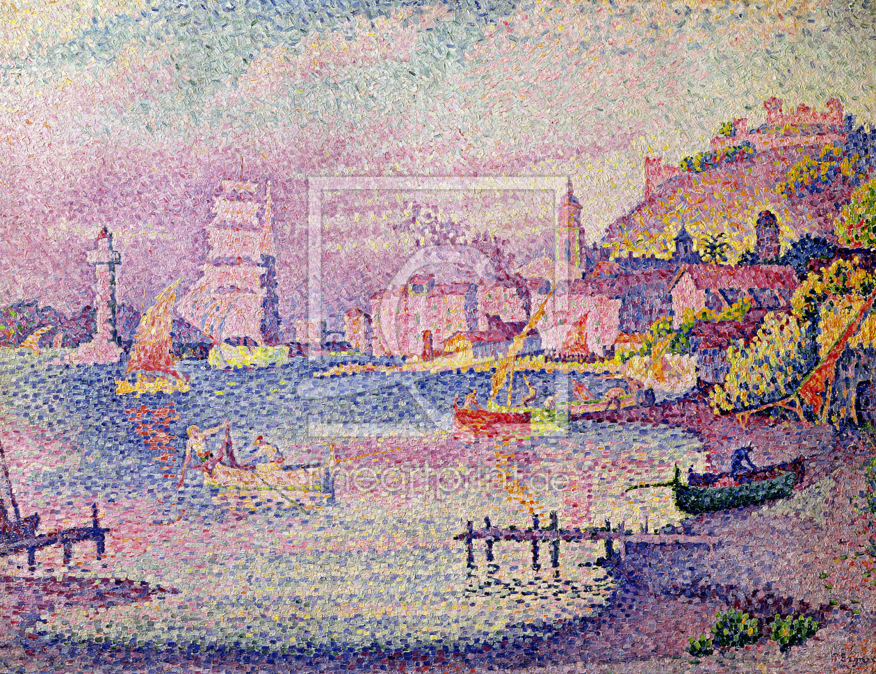 Bild-Nr.: 31002548 Leaving the Port of Saint-Tropez, 1902 Bild-Nr.: 31002548 Leaving the Port of Saint-Tropez, 1902 erstellt von Signac, Paul