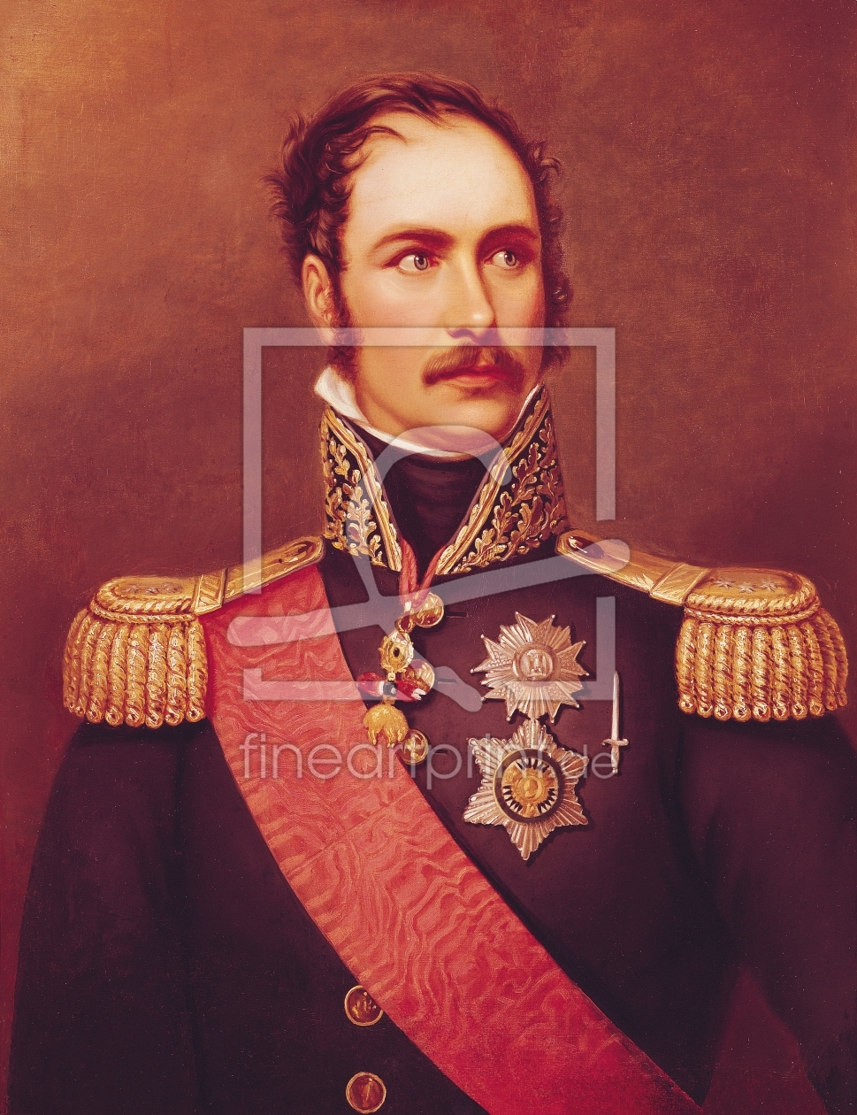 Bild-Nr.: 31002553 Portrait of Prince Eugene de Beauharnais Viceroy of Italy and Duke of Leuchtenbe Bild-Nr.: 31002553 Portrait of Prince Eugene de Beauharnais Viceroy of Italy and Duke of Leuchtenbe erstellt von David, Jacques Louis