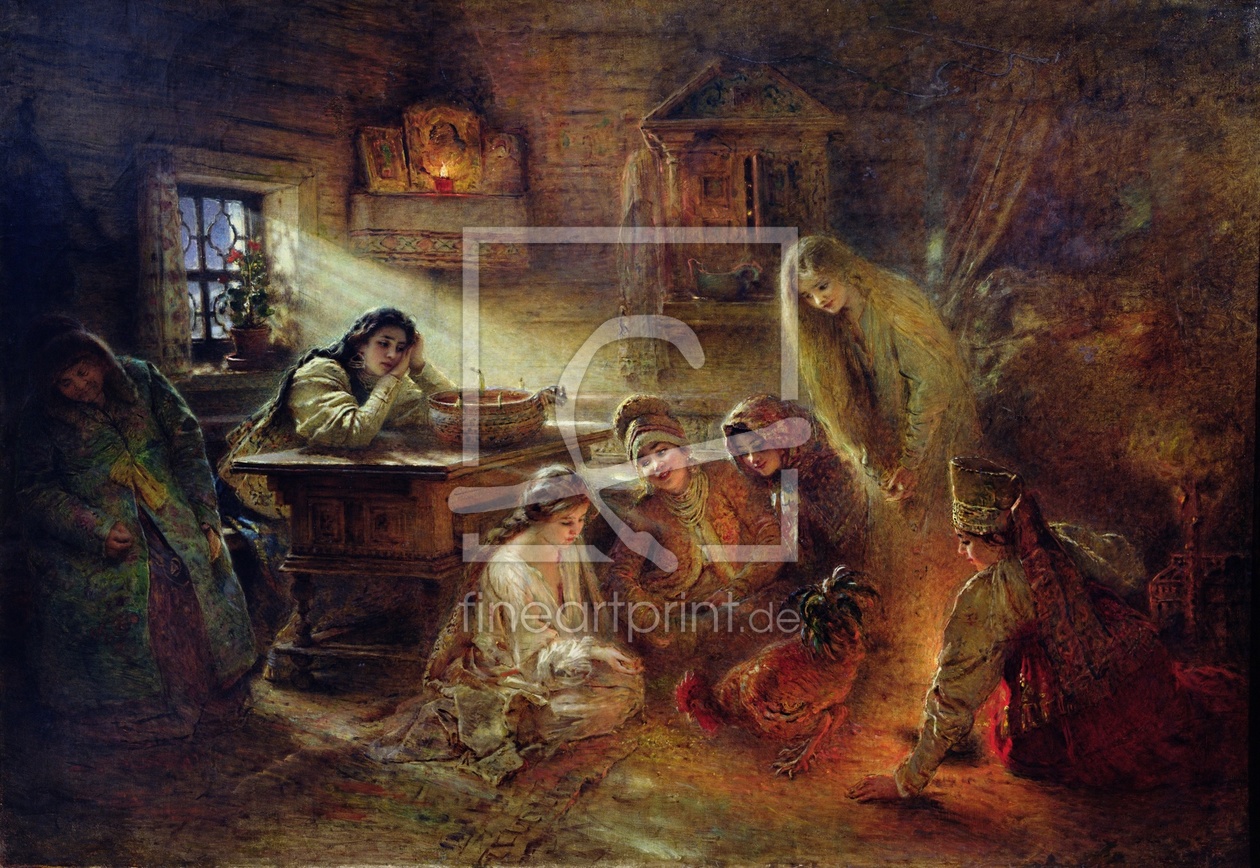 Bild-Nr.: 31002593 Christmas Fortune Telling erstellt von Makovsky, Konstantin Egorovich