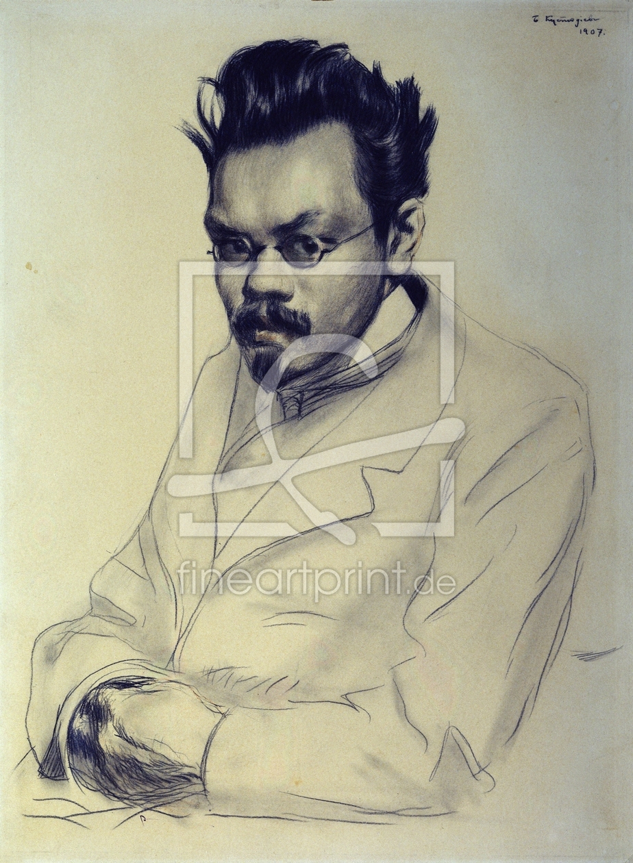 Bild-Nr.: 31002600 Portrait of Alexei M. Remizov, 1907 erstellt von Kustodiev, Boris Mihajlovic