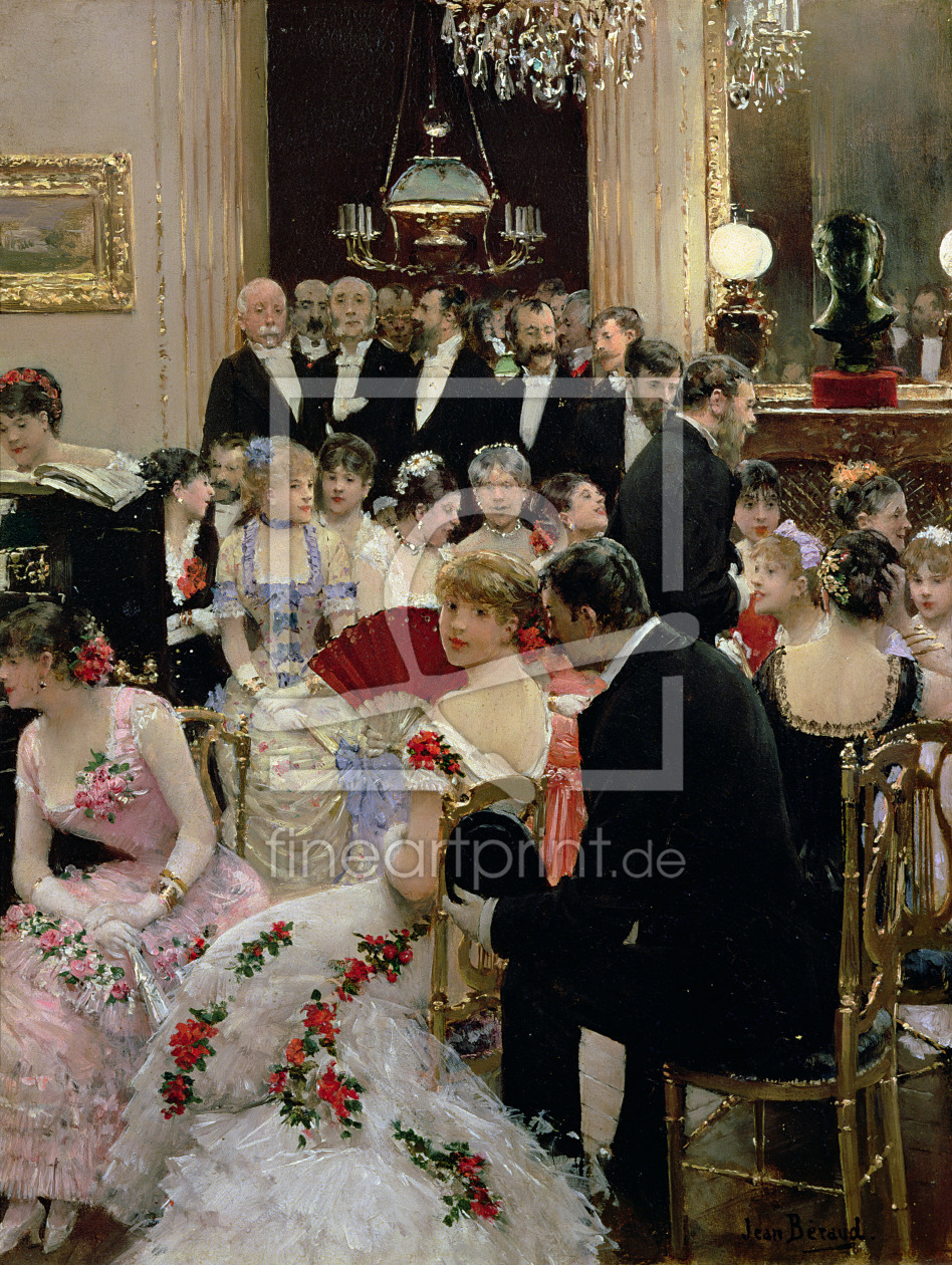 Bild-Nr.: 31002645 The Soiree, c.1880 erstellt von Beraud, Jean