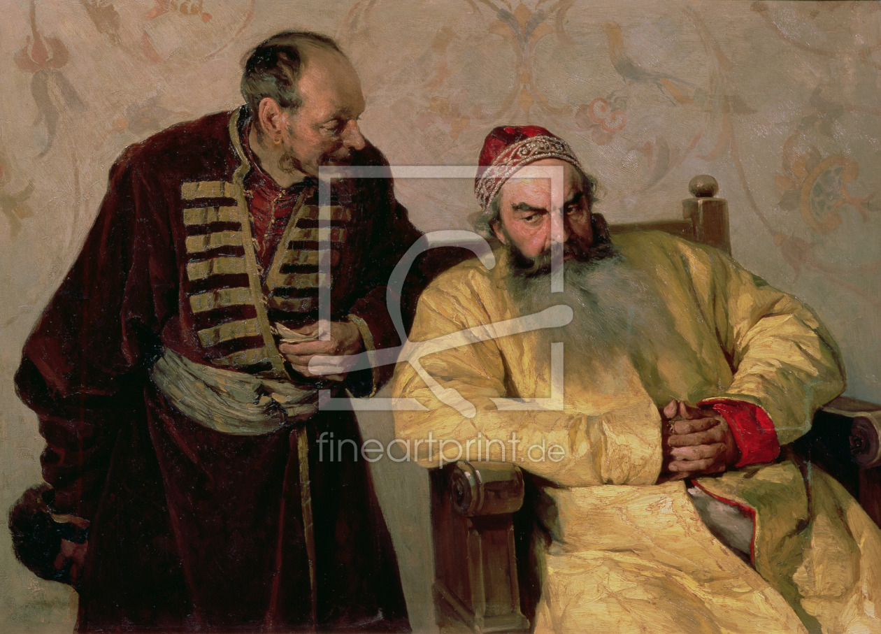 Bild-Nr.: 31002669 To the Boyar with a Denunciation, 1904 erstellt von Lebedev, Klavdiy Vasilievich