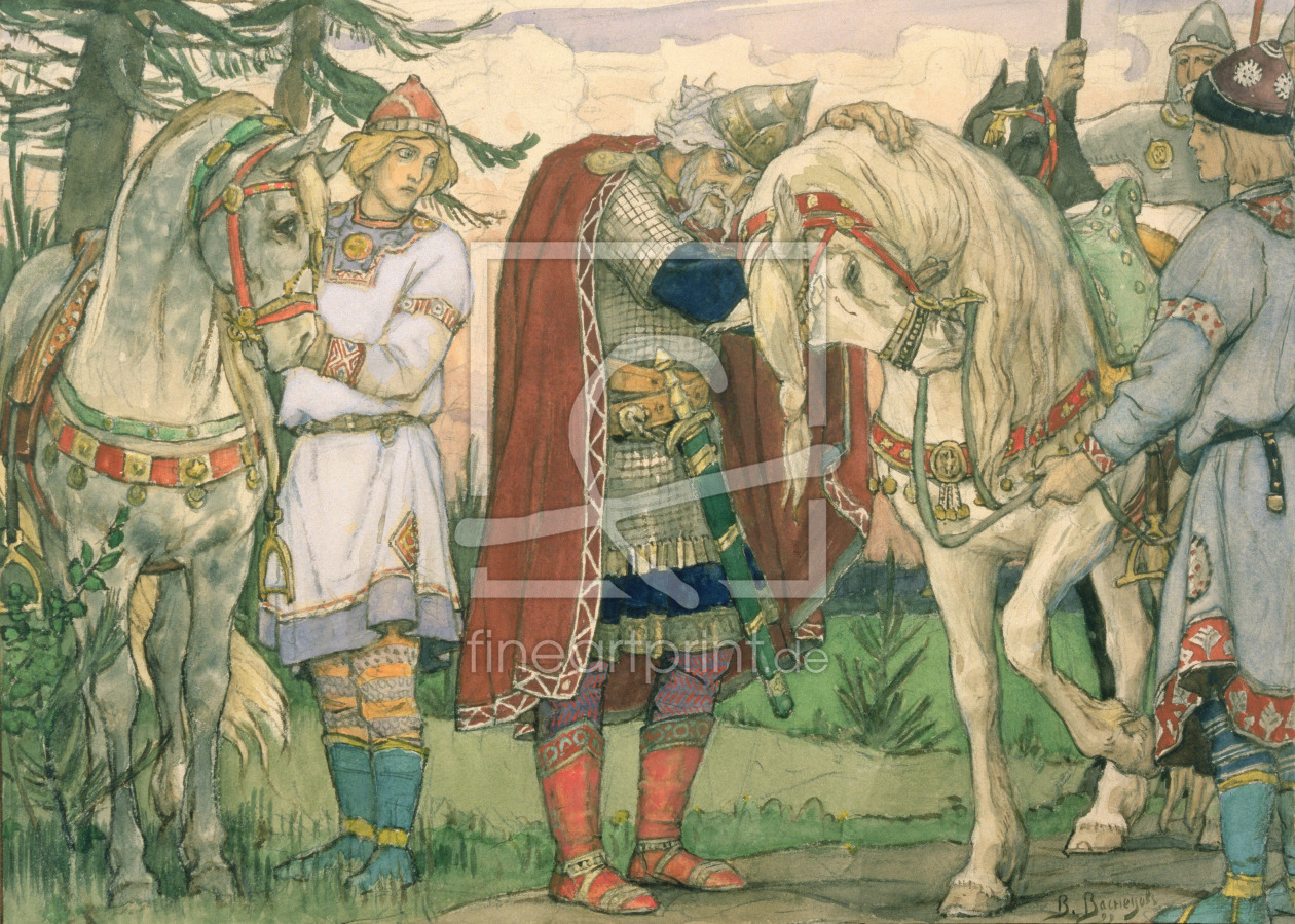 Bild-Nr.: 31002701 The Song of Prince Oleg , 1899 erstellt von Vasnetsov, Victor Mikhailovich