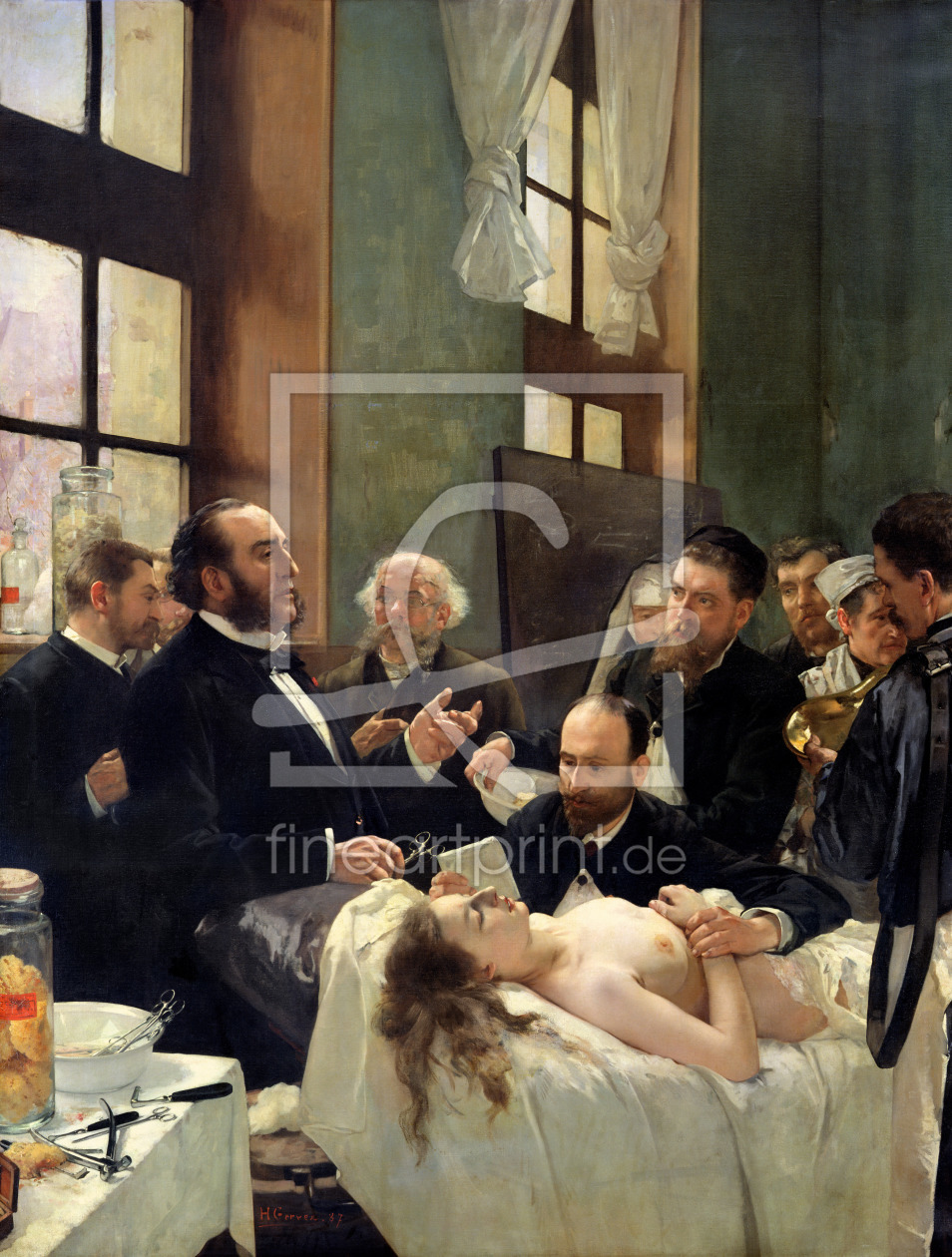 Bild-Nr.: 31002725 Before the Operation, or Doctor Pean teaching at Saint-Louis hospital, 1887 erstellt von 