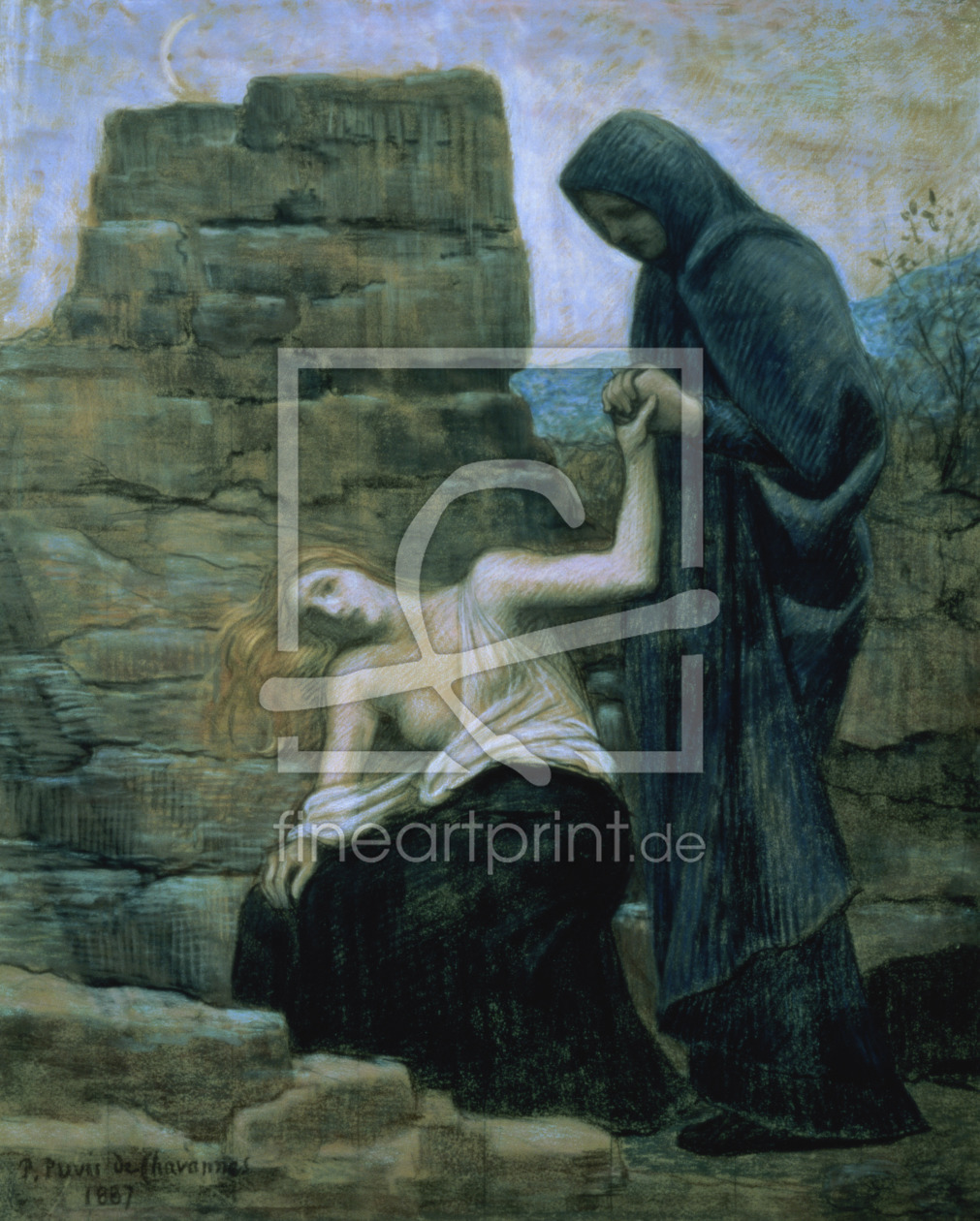 Bild-Nr.: 31002742 Pity, 1887 erstellt von Puvis de Chavannes, Pierre