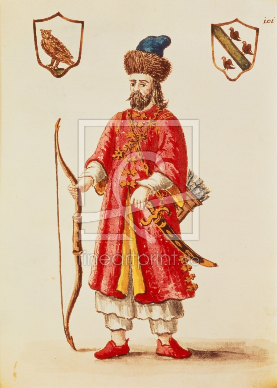 Bild-Nr.: 31002757 Marco Polo dressed in Tartar costume erstellt von Grevenbroeck, Jan van