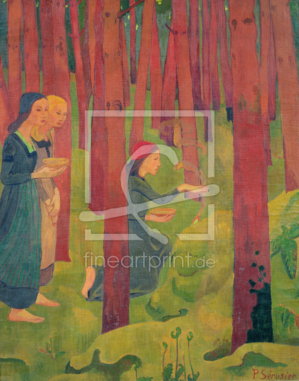 Bild-Nr.: 31002772 The Incantation, or The Holy Wood, 1891 erstellt von Serusier, Paul