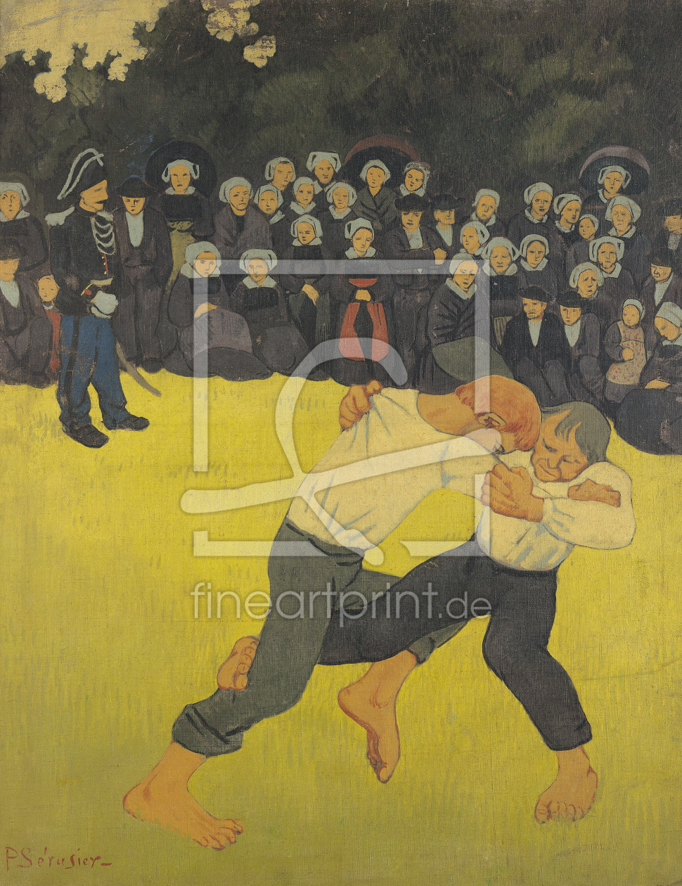 Bild-Nr.: 31002774 The Wrestling Bretons, c.1893 erstellt von Serusier, Paul