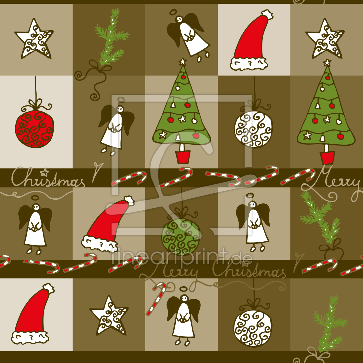 Bild-Nr.: 9000186 Weihnachten Im Holzkasten erstellt von patterndesigns-com