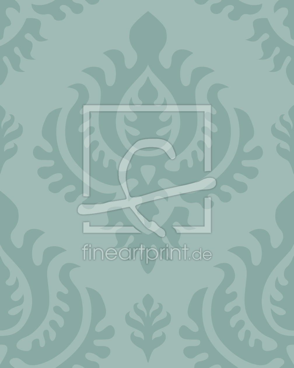 Bild-Nr.: 9000722 Aqua Barock erstellt von patterndesigns-com