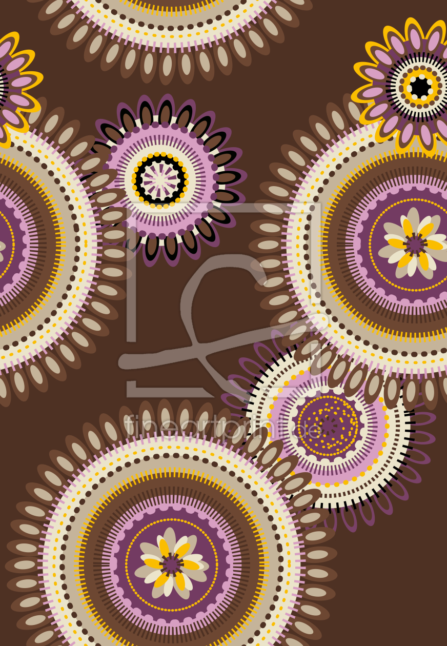 Bild-Nr.: 9000746 Blumenmandalas erstellt von patterndesigns-com