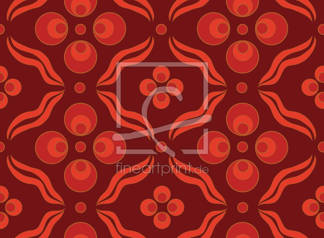 Bild-Nr.: 9000772 Ottomani Rot erstellt von patterndesigns-com
