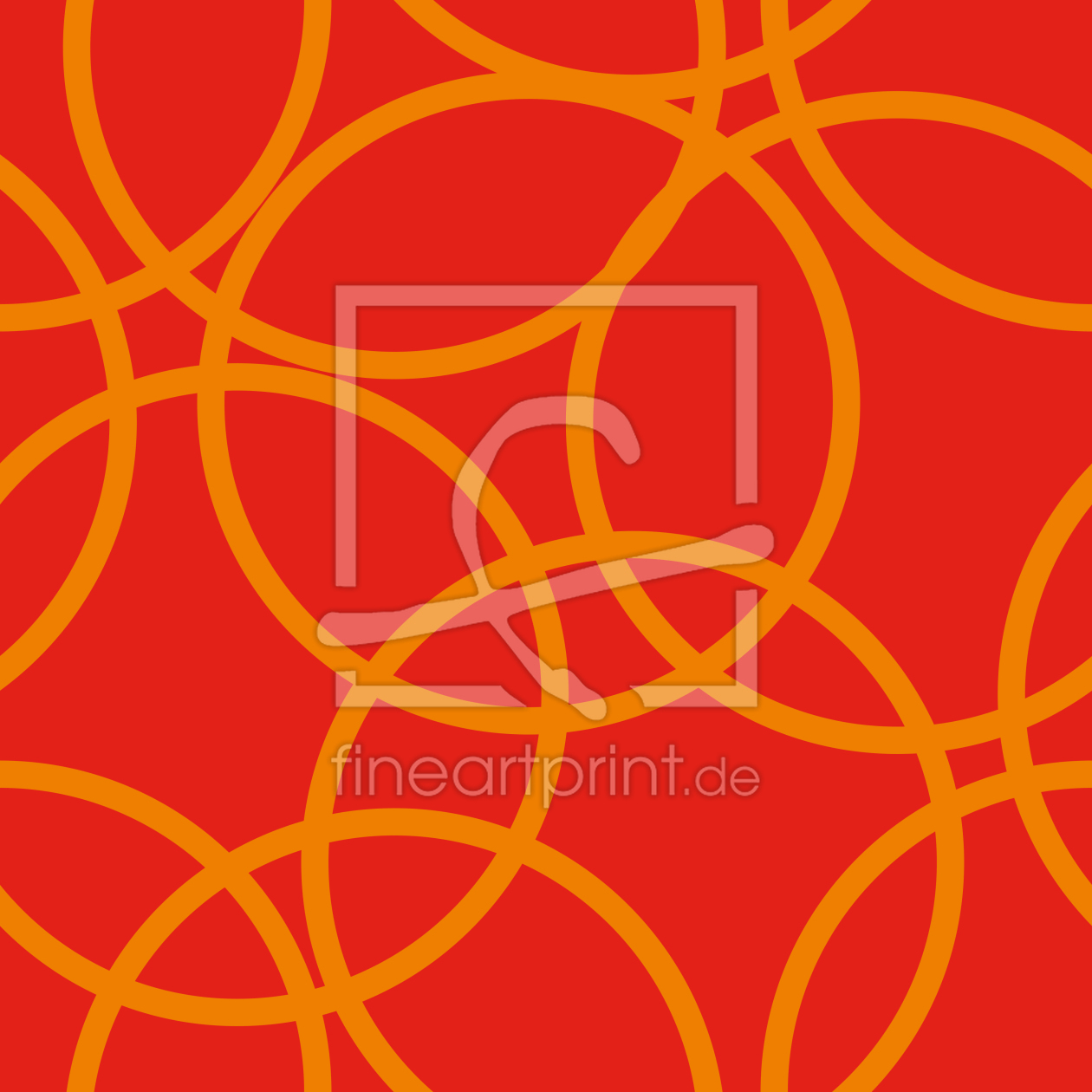 Bild-Nr.: 9001082 Ring Frei Rot erstellt von patterndesigns-com