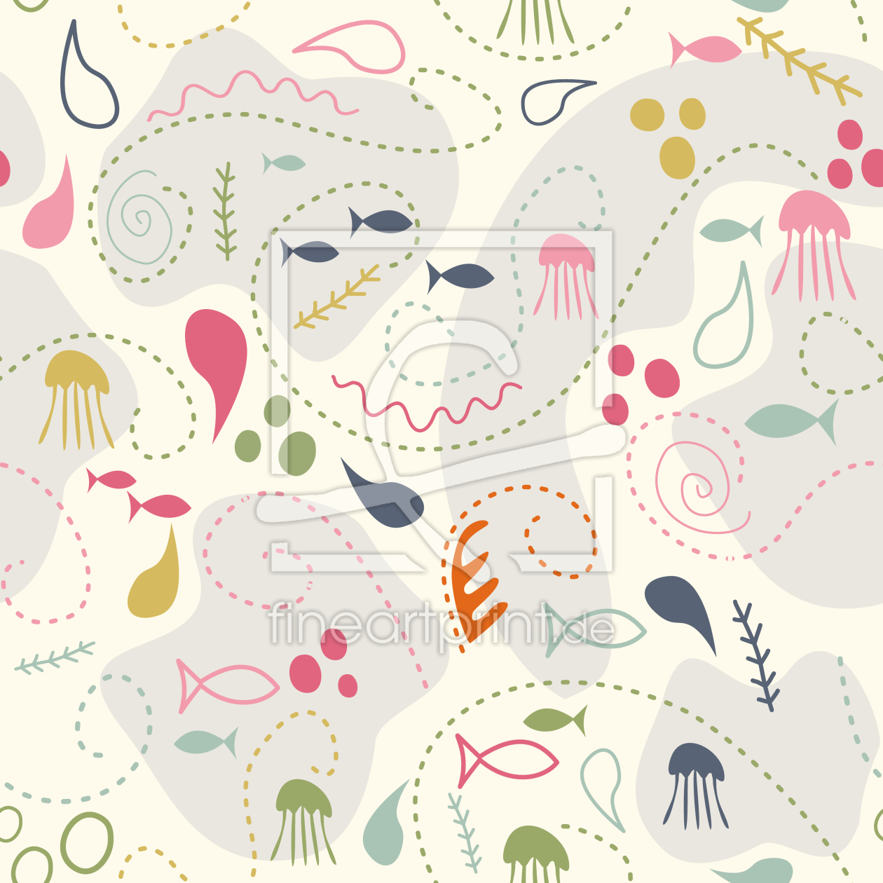 Bild-Nr.: 9001263 Pinky Planktons Patchwork erstellt von patterndesigns-com