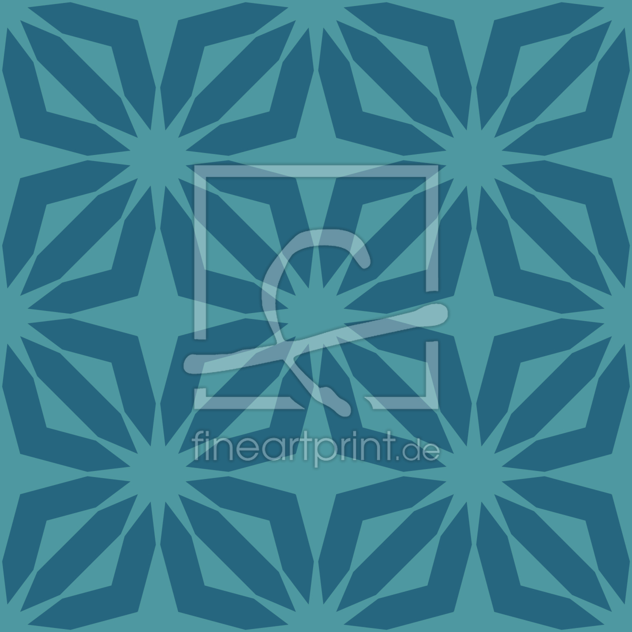 Bild-Nr.: 9001325 Stella Blau erstellt von patterndesigns-com