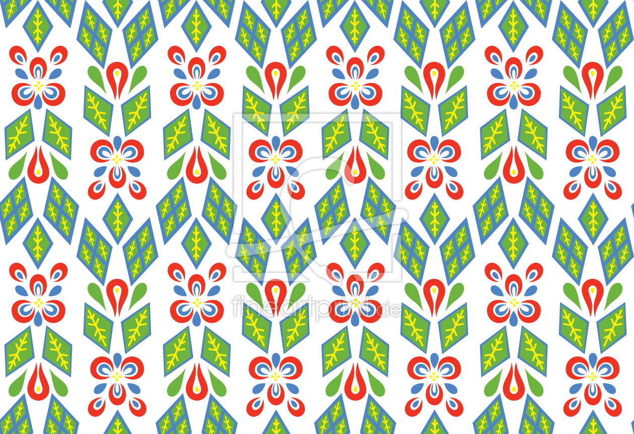Bild-Nr.: 9001367 Blumenfeld Arrangement erstellt von patterndesigns-com