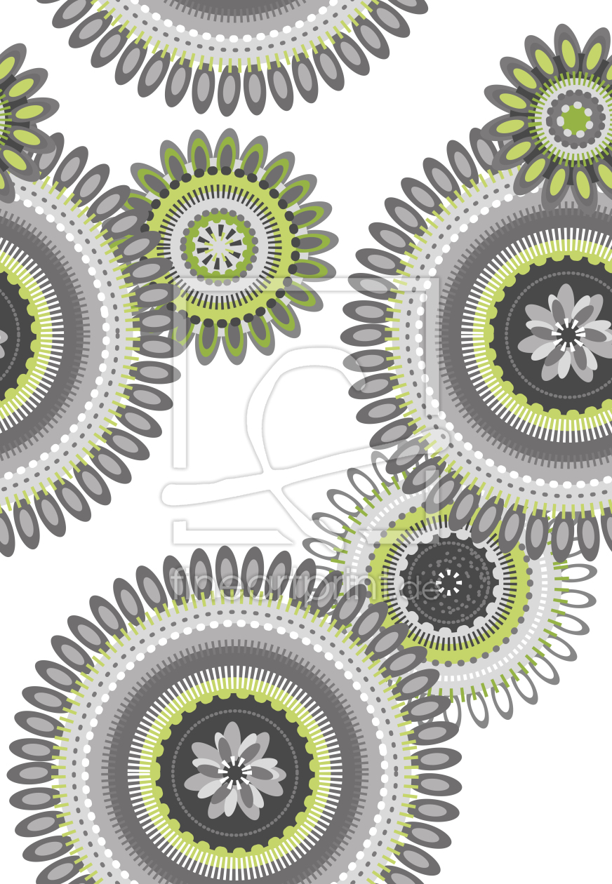 Bild-Nr.: 9001515 Die Zeitreise Der Blumenmandalas erstellt von patterndesigns-com