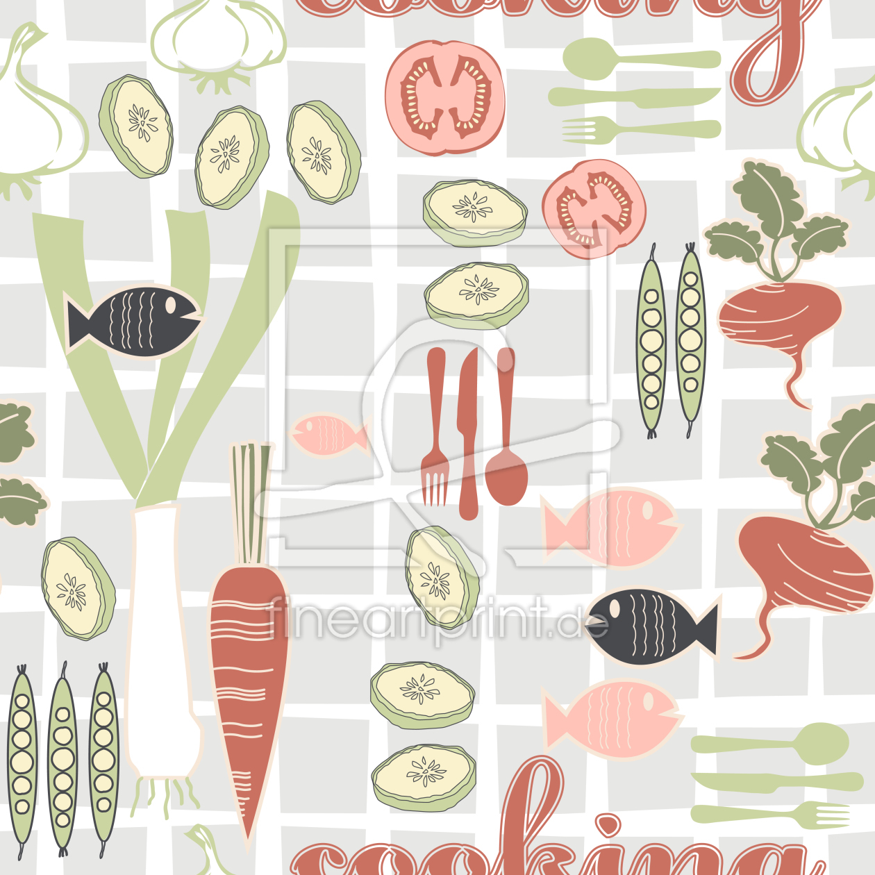 Bild-Nr.: 9001665 Cooking Fun erstellt von patterndesigns-com