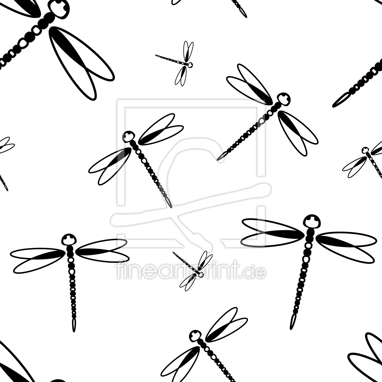Bild-Nr.: 9001826 Libellenschwarm erstellt von patterndesigns-com