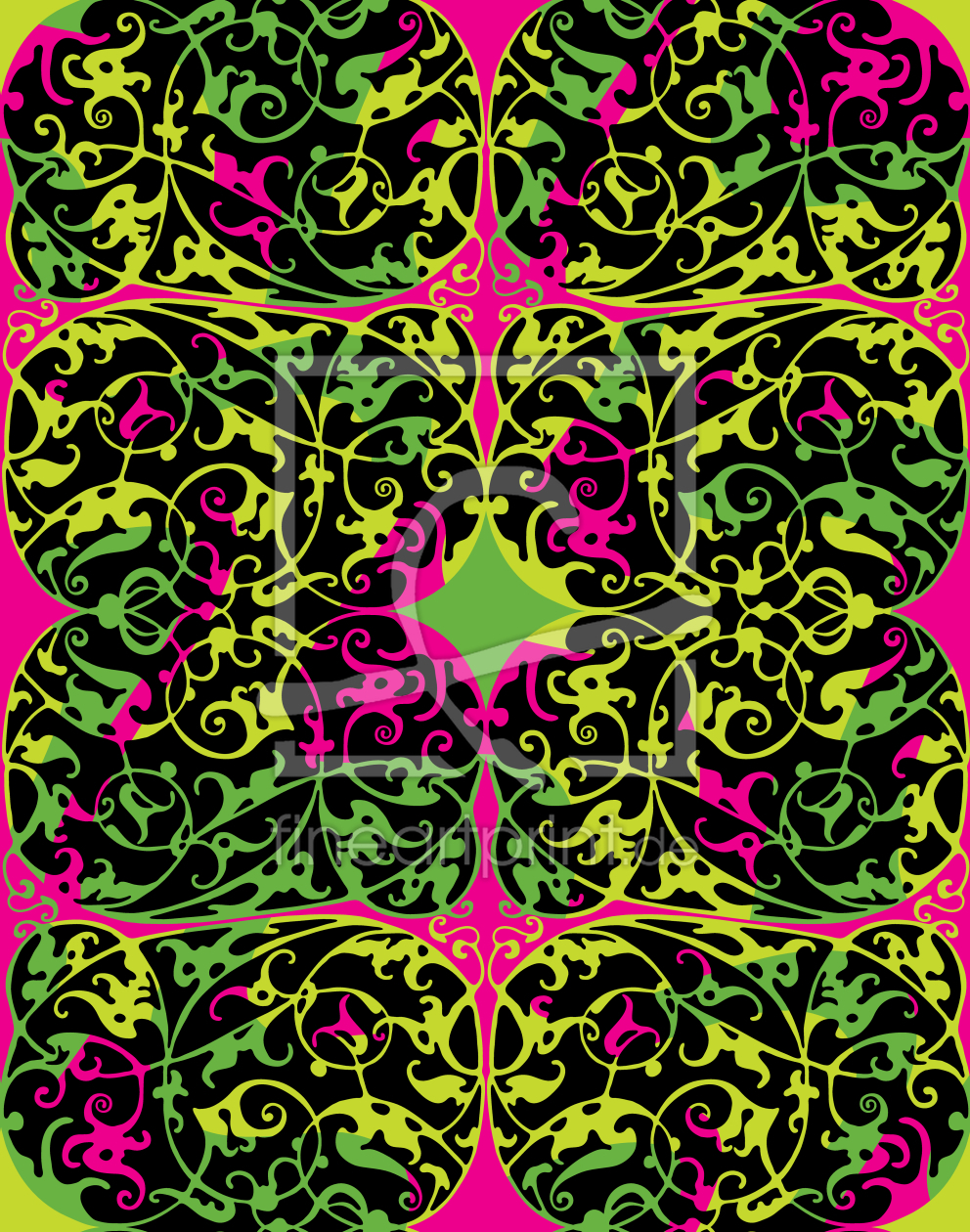 Bild-Nr.: 9001982 Pop Art Renaissance erstellt von patterndesigns-com