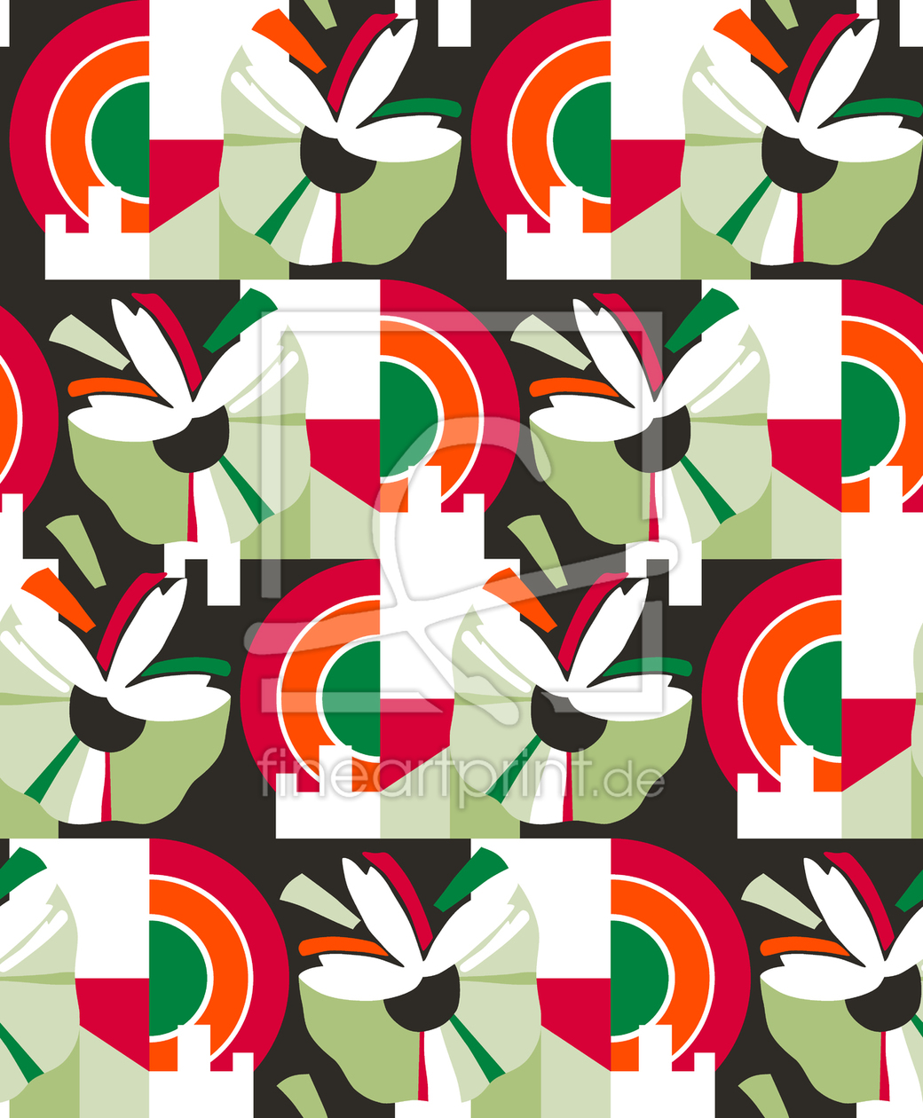 Bild-Nr.: 9002102 Blütenstand Grün erstellt von patterndesigns-com