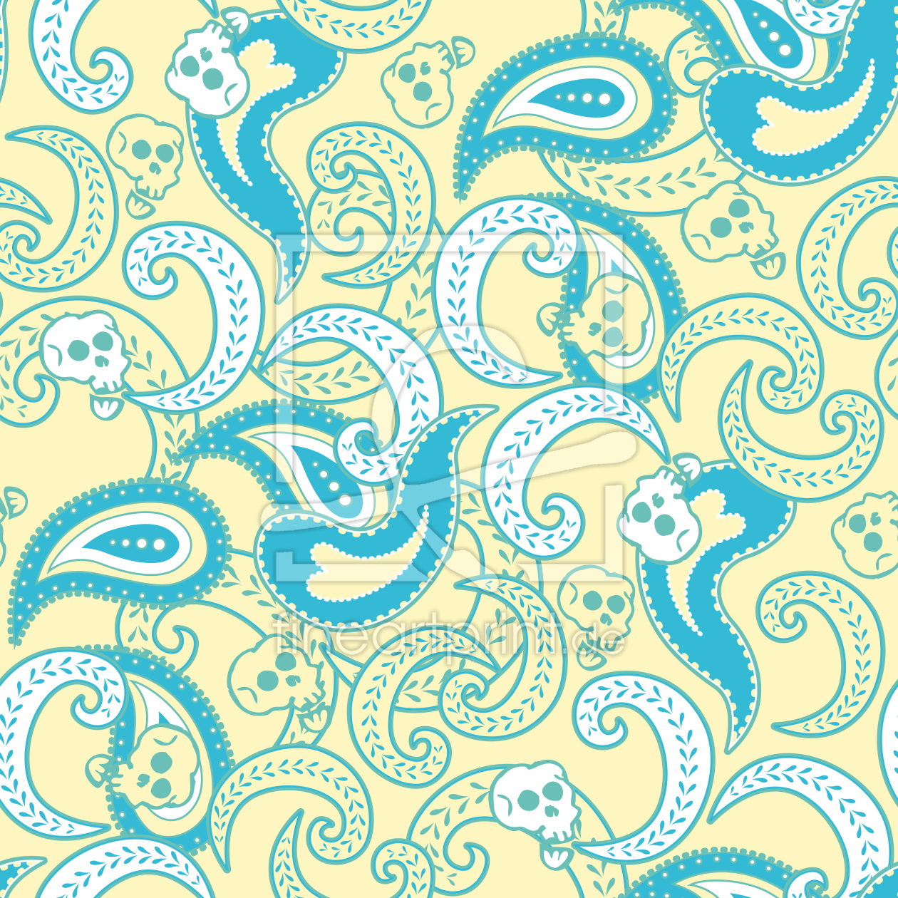 Bild-Nr.: 9002300 Rocking Orient Gelb erstellt von patterndesigns-com