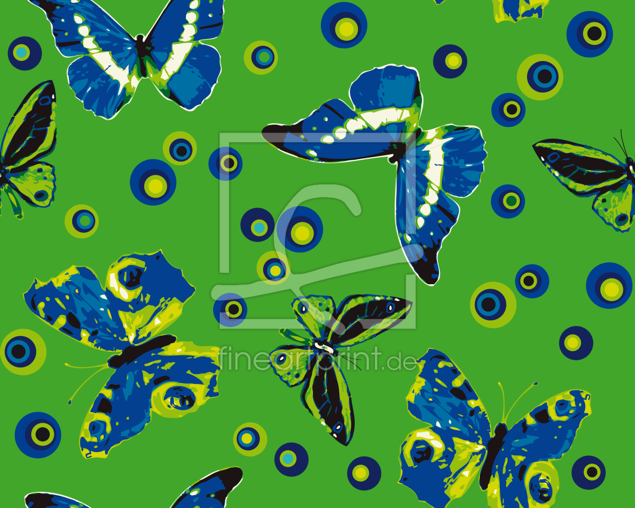 Bild-Nr.: 9002612 Sphärische Schmetterlinge erstellt von patterndesigns-com