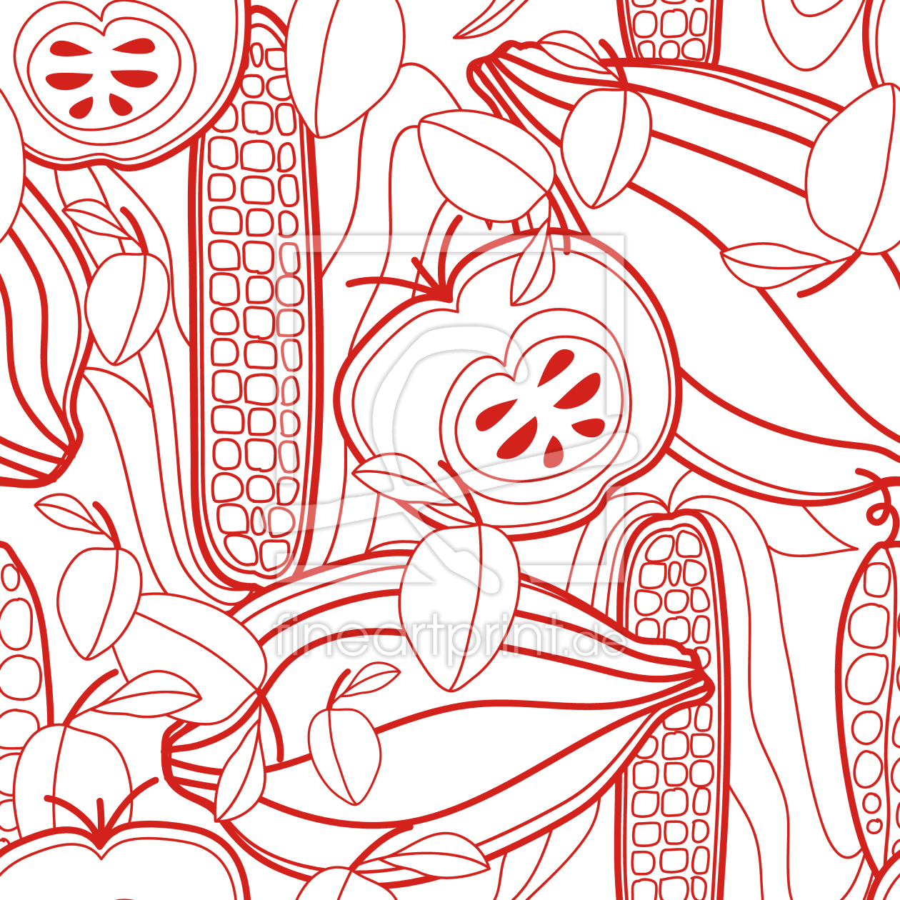 Bild-Nr.: 9002696 Gesundes Allerlei erstellt von patterndesigns-com