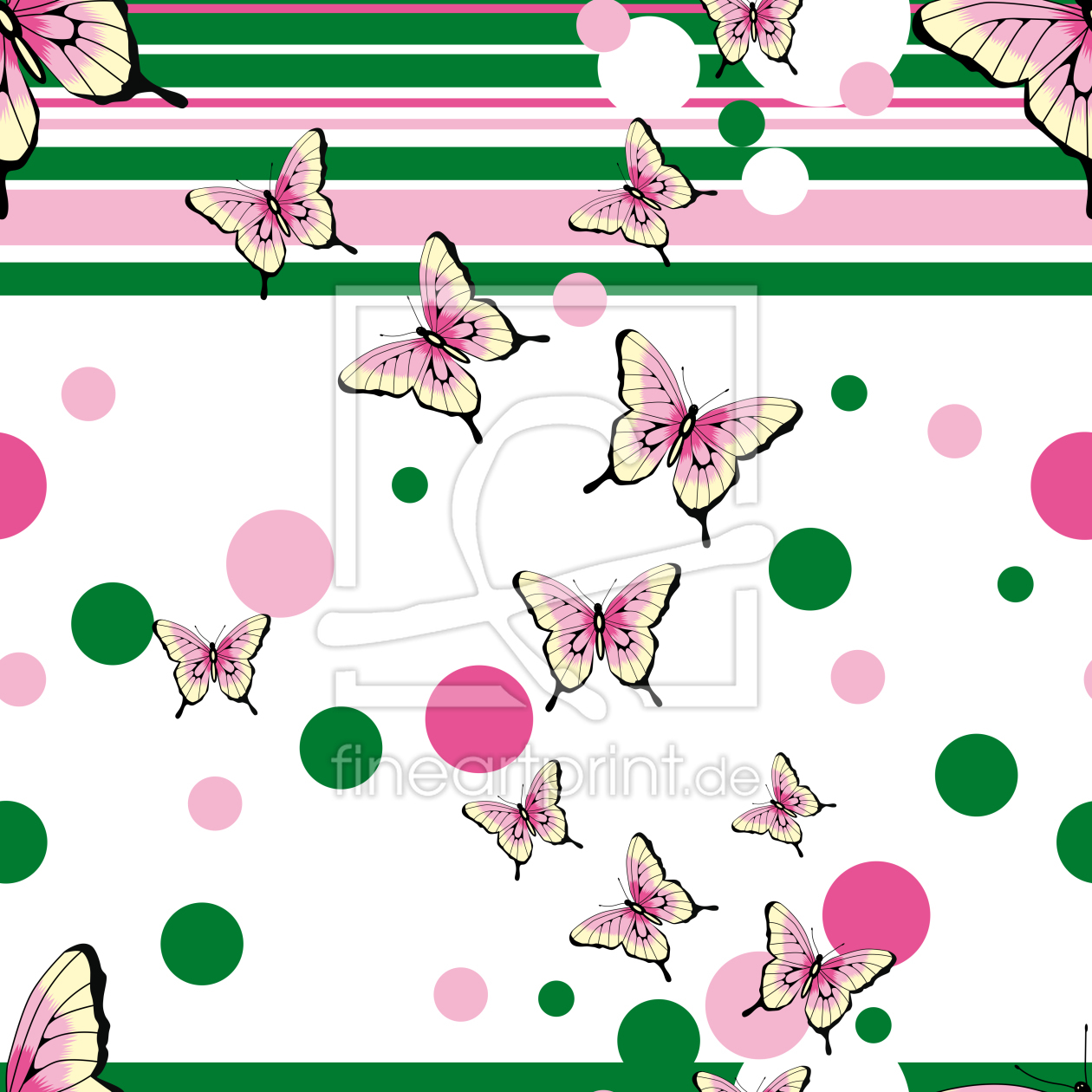 Bild-Nr.: 9003266 Schmetterlinge Streifen Umher erstellt von patterndesigns-com
