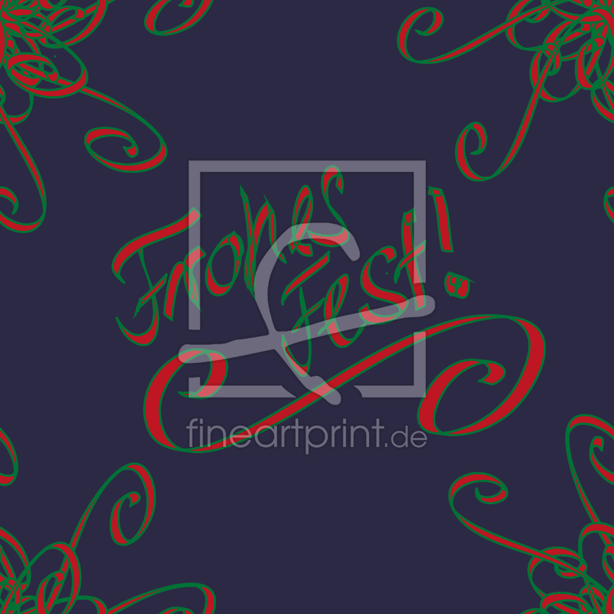 Bild-Nr.: 9003376 Festtage Blau erstellt von patterndesigns-com