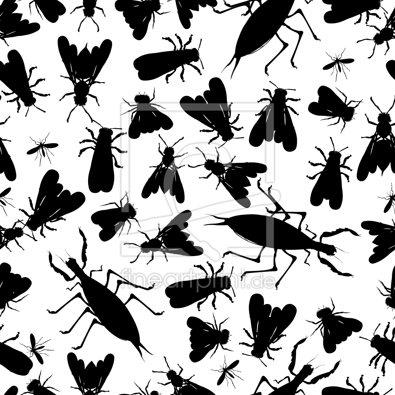 Bild-Nr.: 9003390 Edgar Allans Insekten Sammlung erstellt von patterndesigns-com