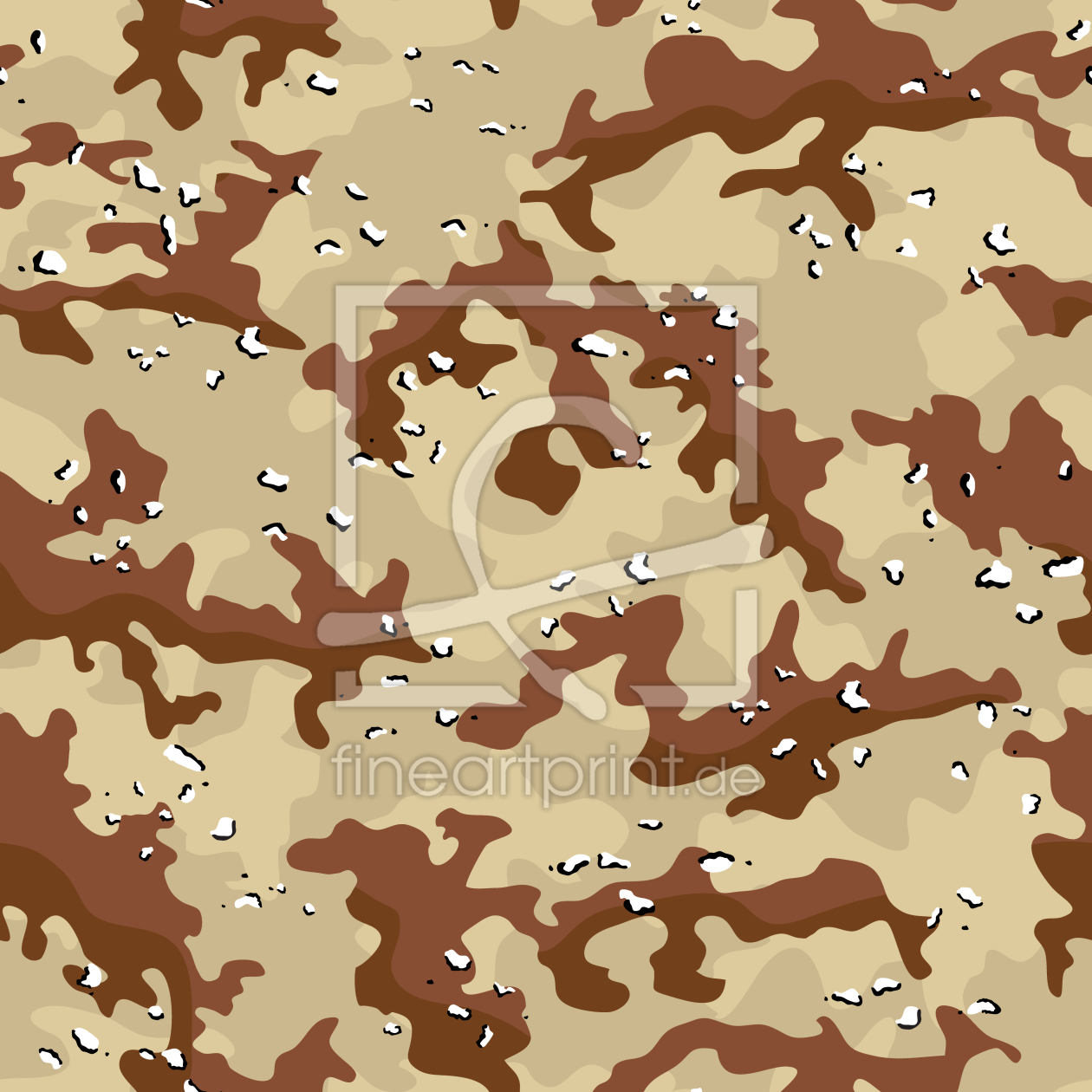 Bild-Nr.: 9003426 Old School Wüsten Camouflage erstellt von patterndesigns-com