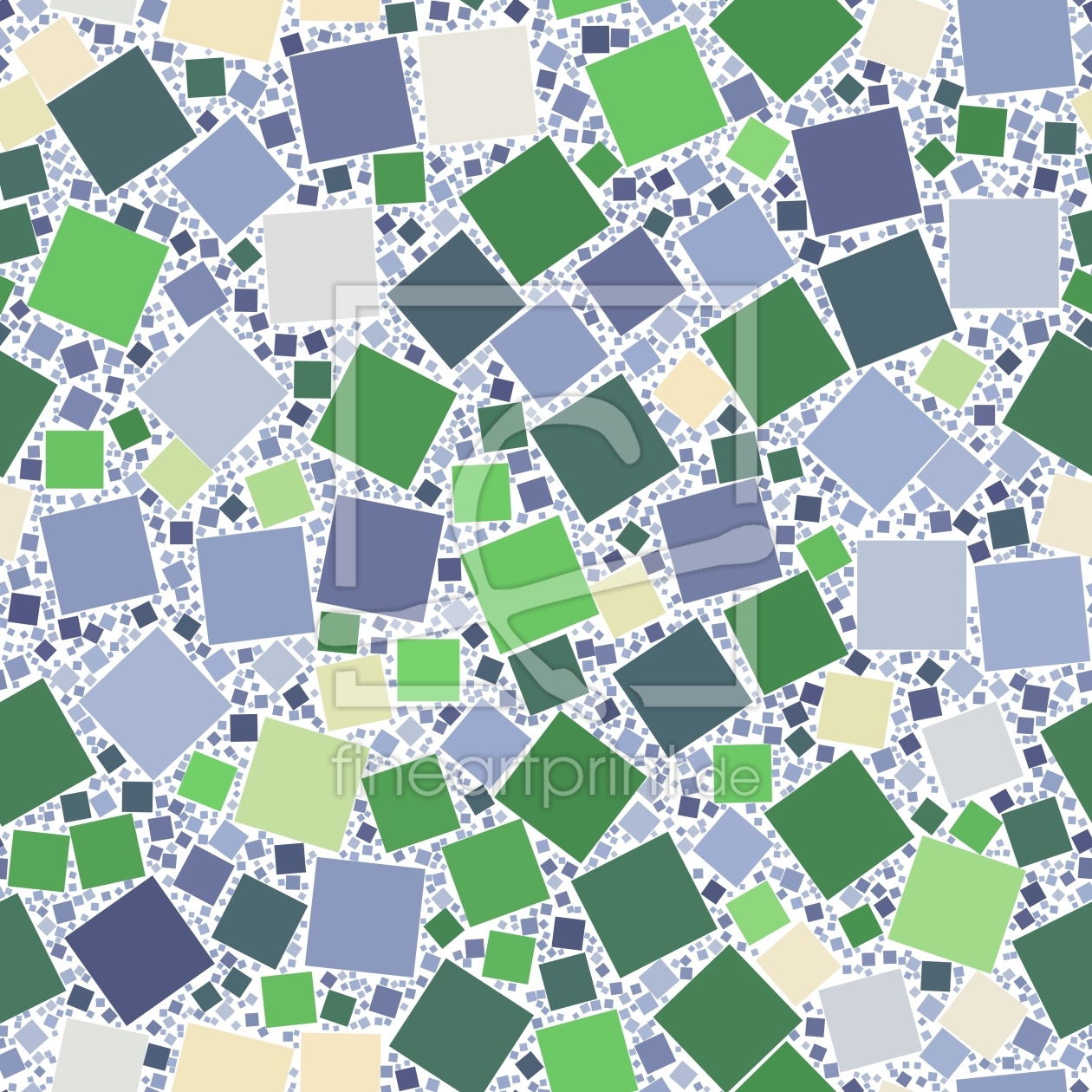 Bild-Nr.: 9003632 Purzelnde Mosaik Quadrate erstellt von patterndesigns-com