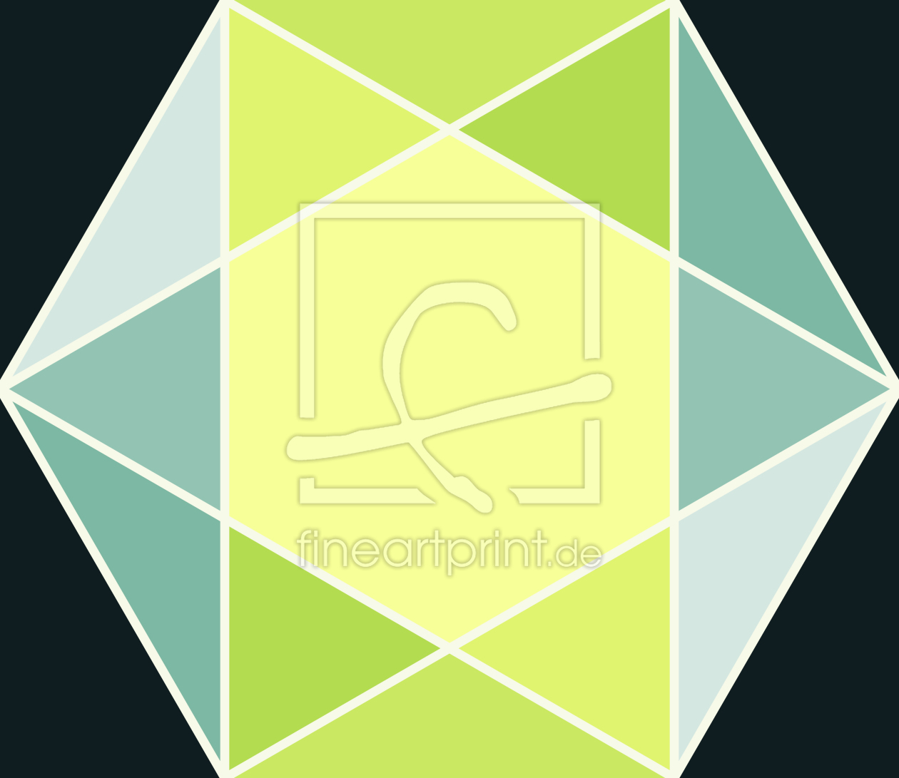 Bild-Nr.: 9003638 Geometrischer Schliff erstellt von patterndesigns-com