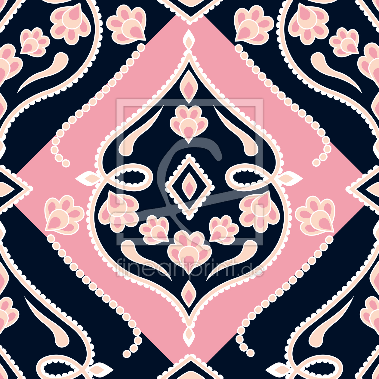 Bild-Nr.: 9003904 Folkloria Rose erstellt von patterndesigns-com