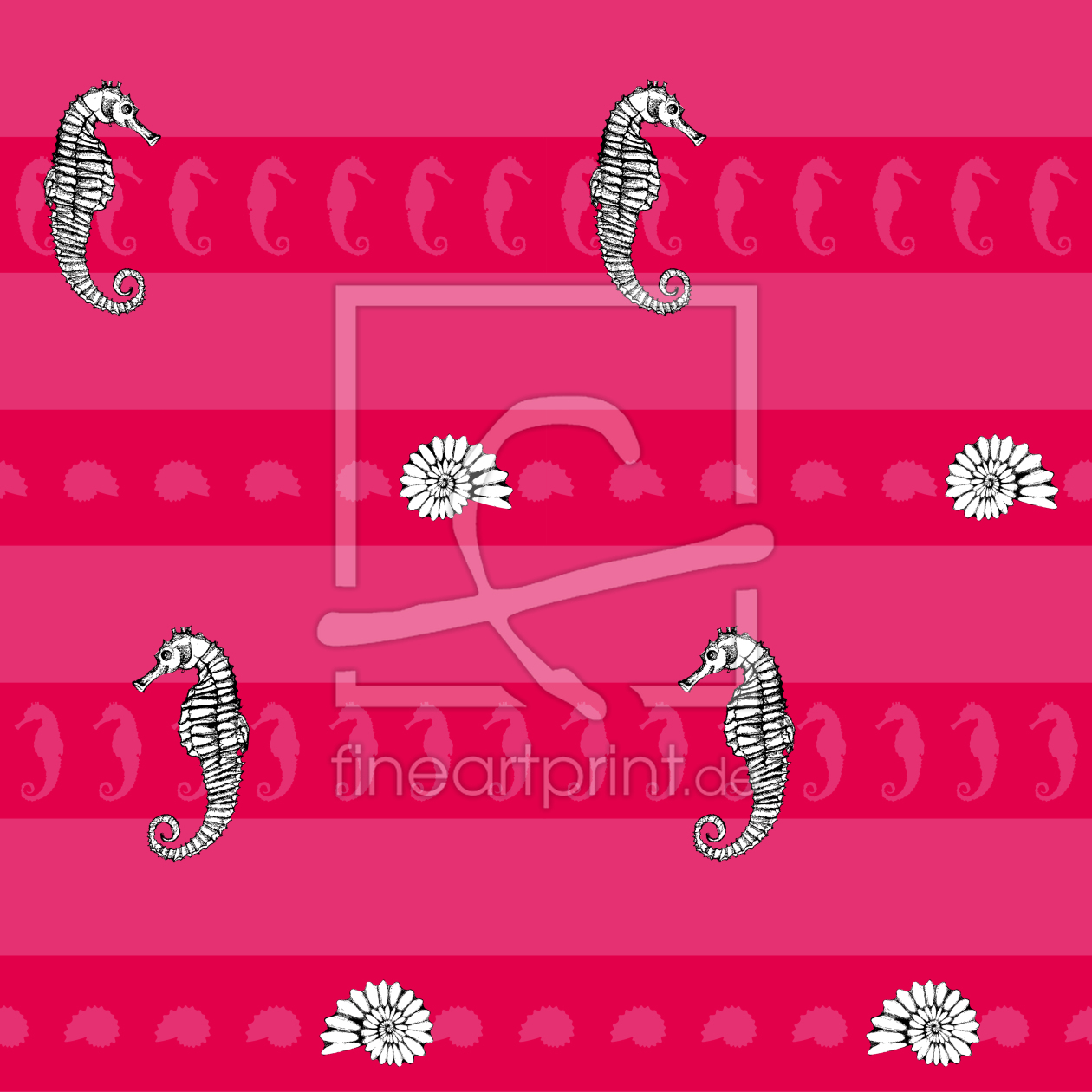 Bild-Nr.: 9003957 Meerestiere Pink erstellt von patterndesigns-com