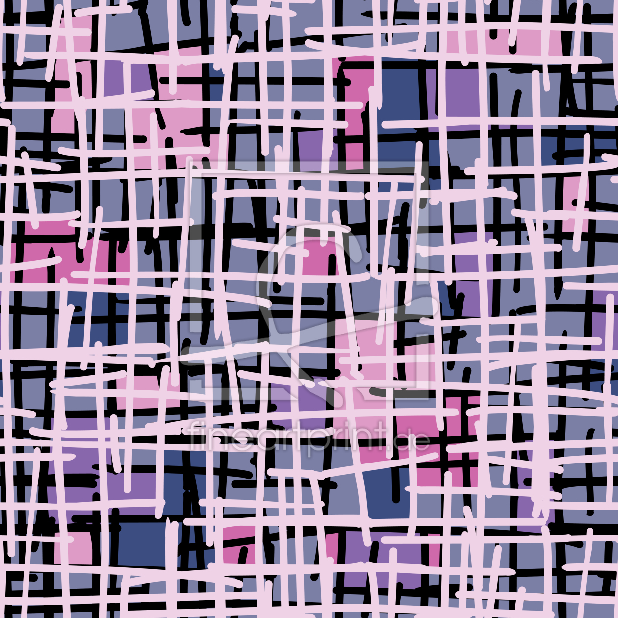 Bild-Nr.: 9003959 Pink Pop Art Patchwork erstellt von patterndesigns-com