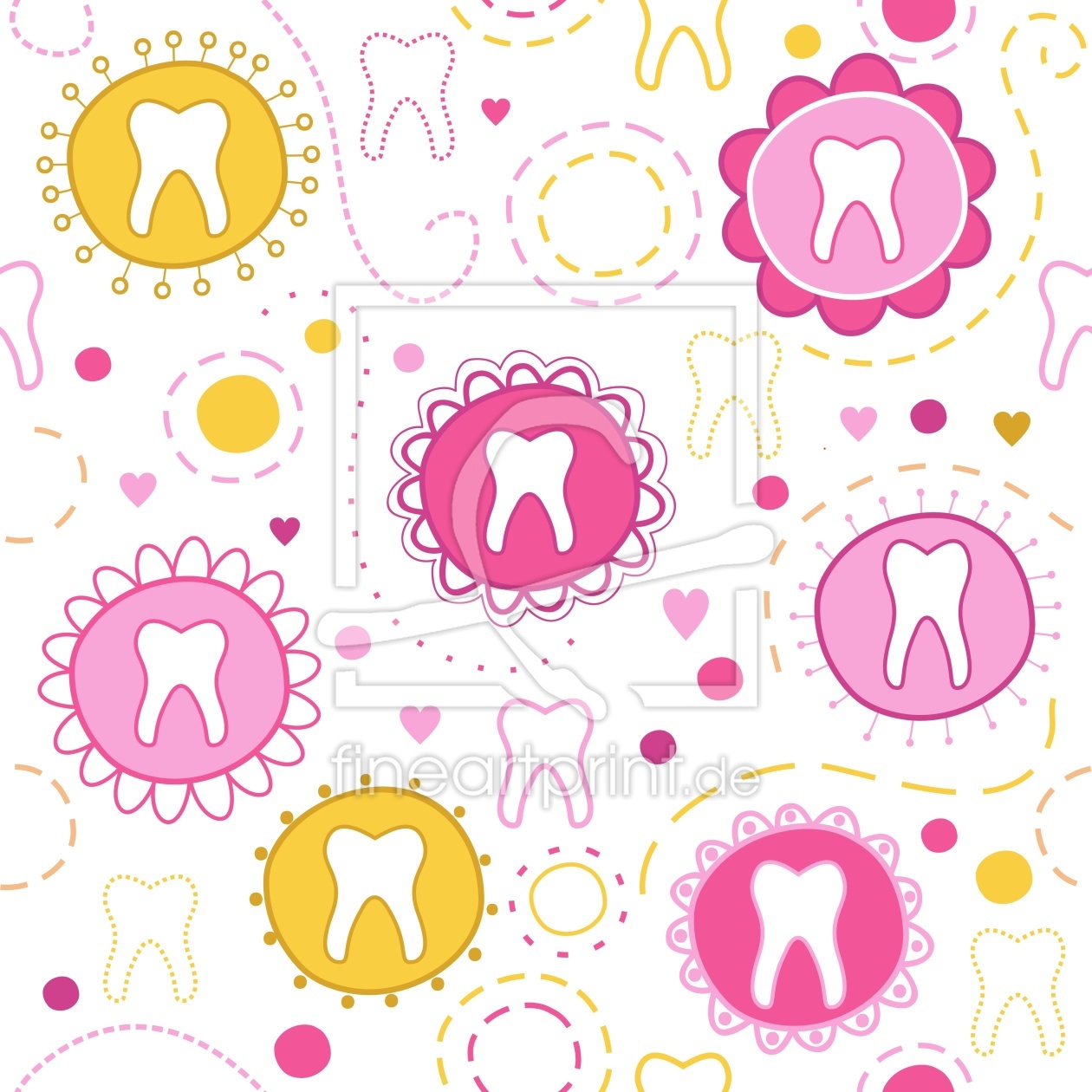 Bild-Nr.: 9004156 Zuckersüsse Milchzähnchen erstellt von patterndesigns-com