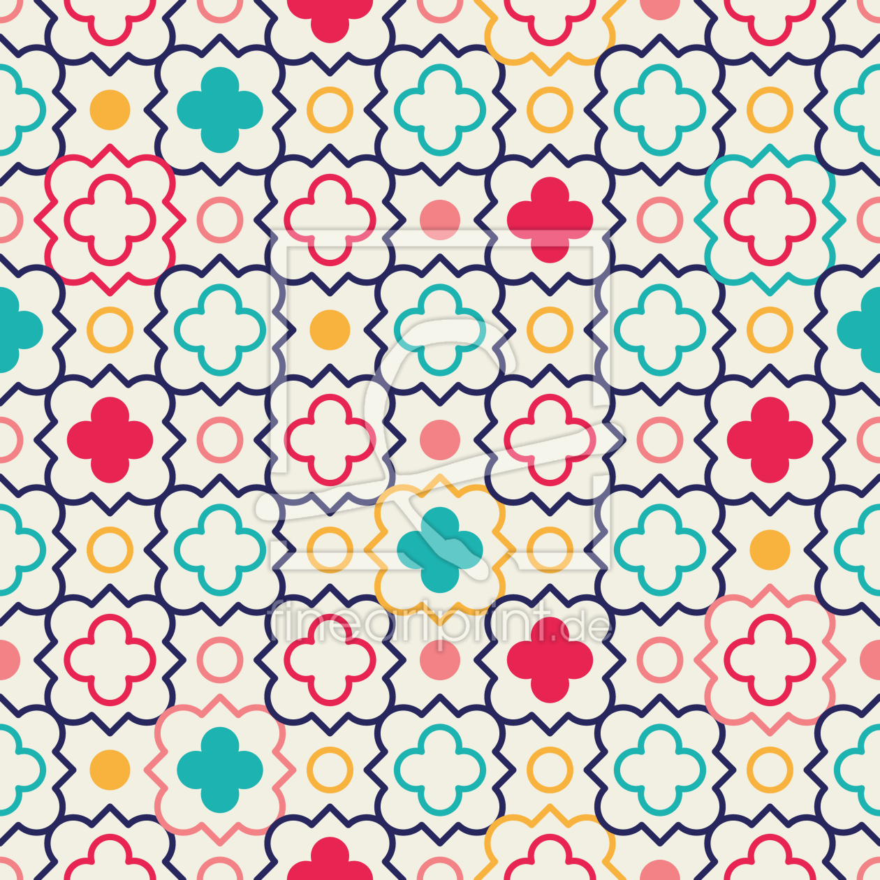 Bild-Nr.: 9004544 Quatrefoil Gitter erstellt von patterndesigns-com